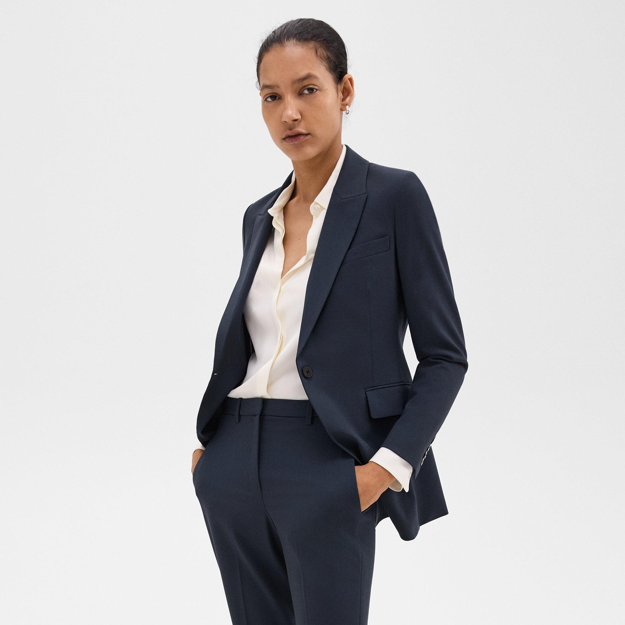 Good Wool Etiennette Blazer | Theory