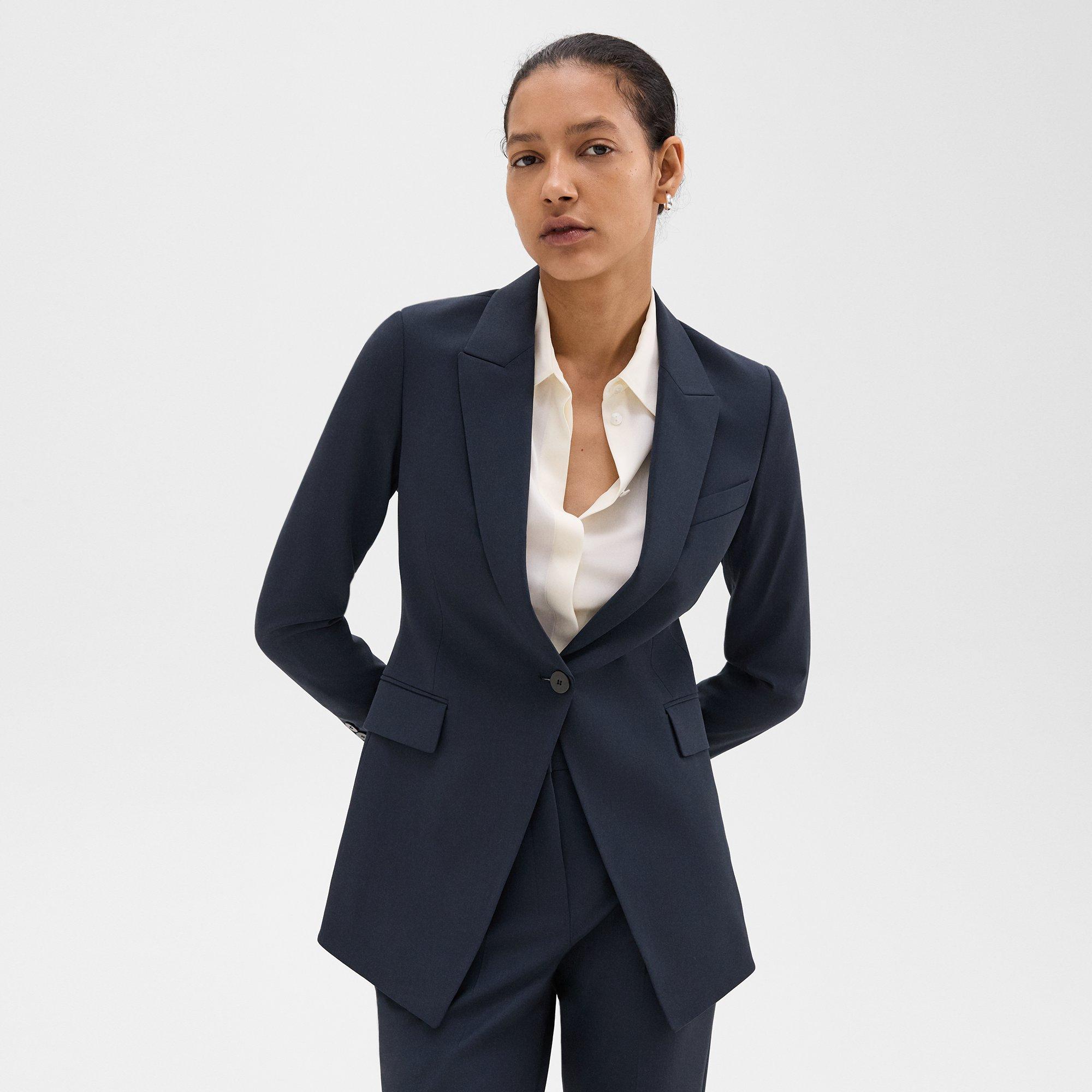 Good Wool Etiennette Blazer | Theory