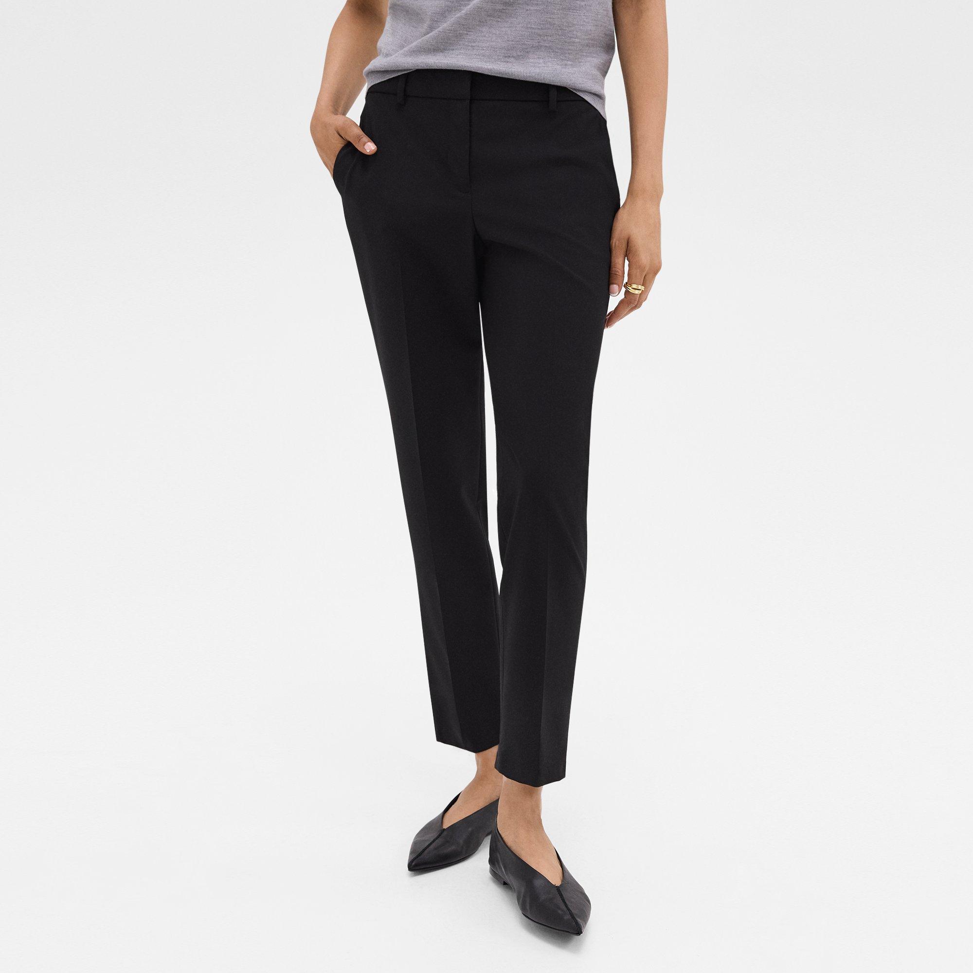 Black Good Wool Treeca Pant