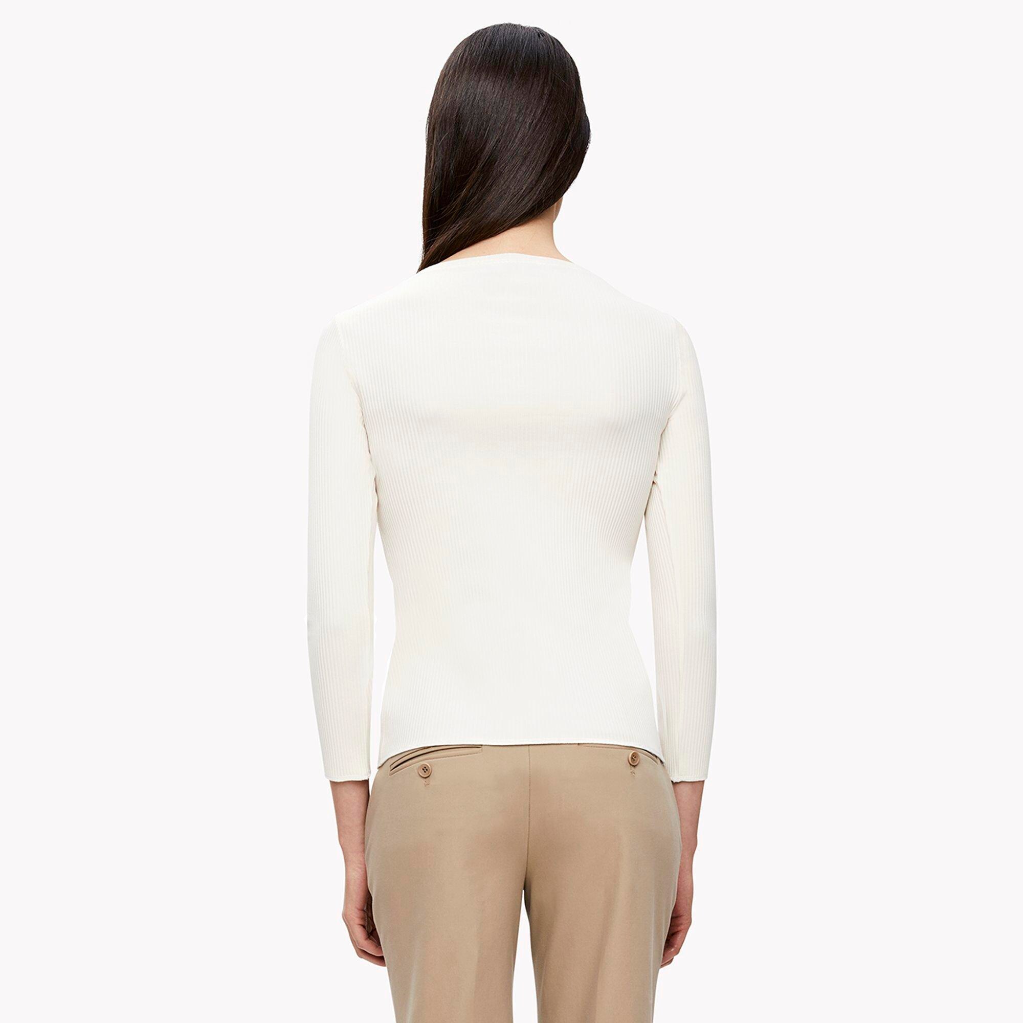 Three-Quarter Sleeve Rib Boat Tee