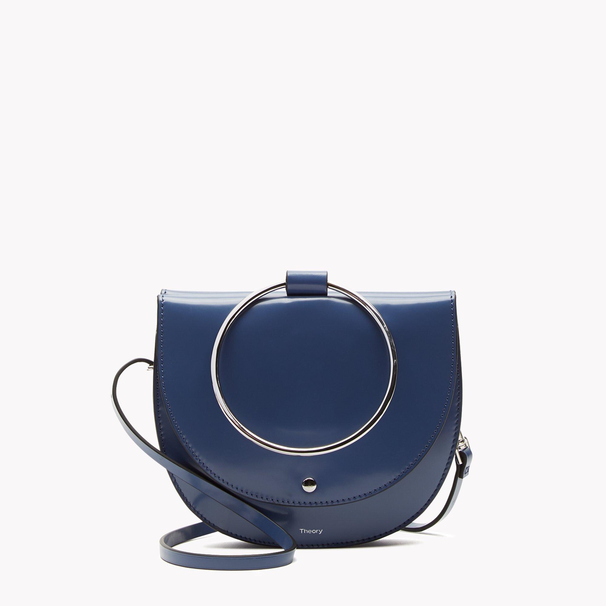 Whitney Hoop Bag in Shiny Leather