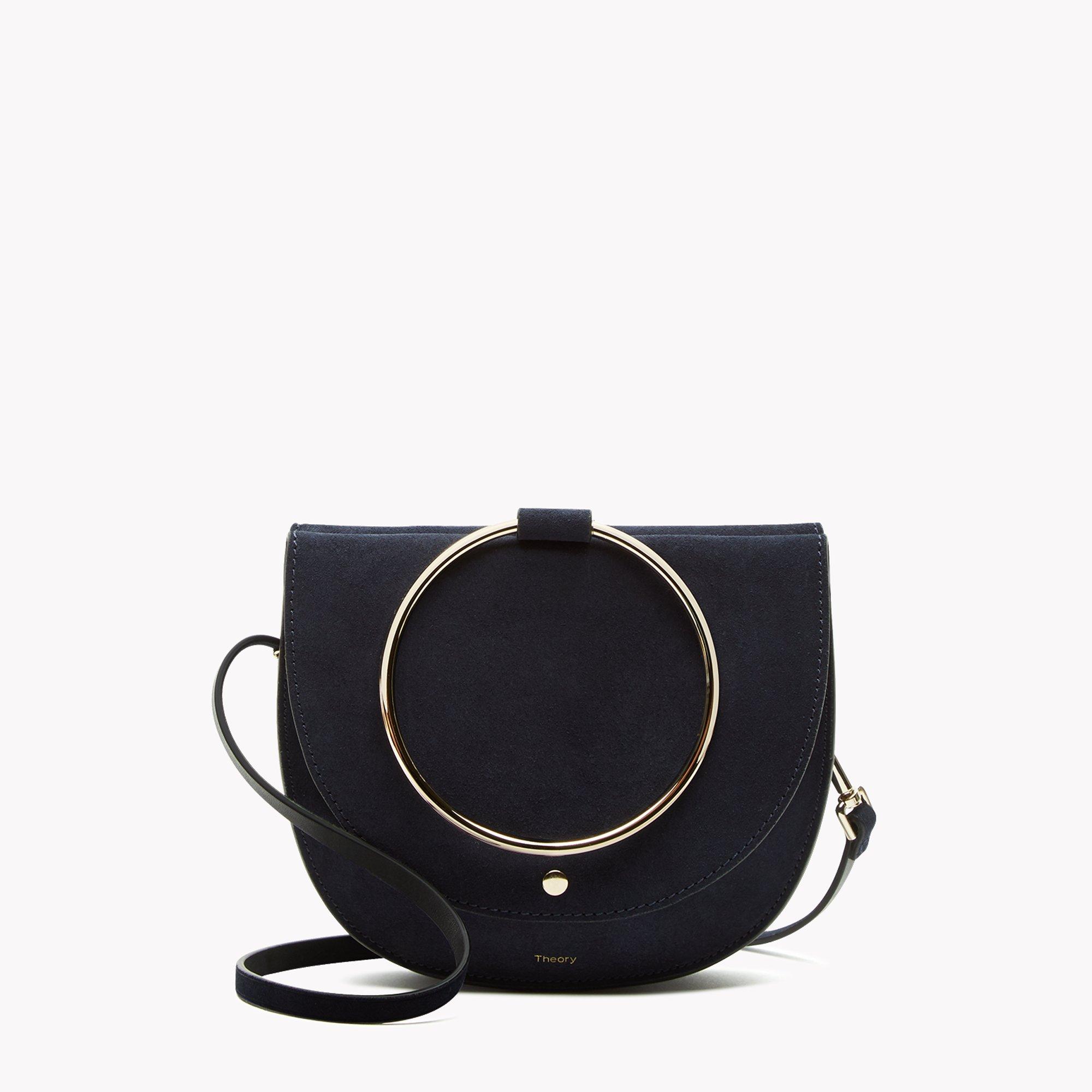 Whitney Hoop Bag in Luxe Suede
