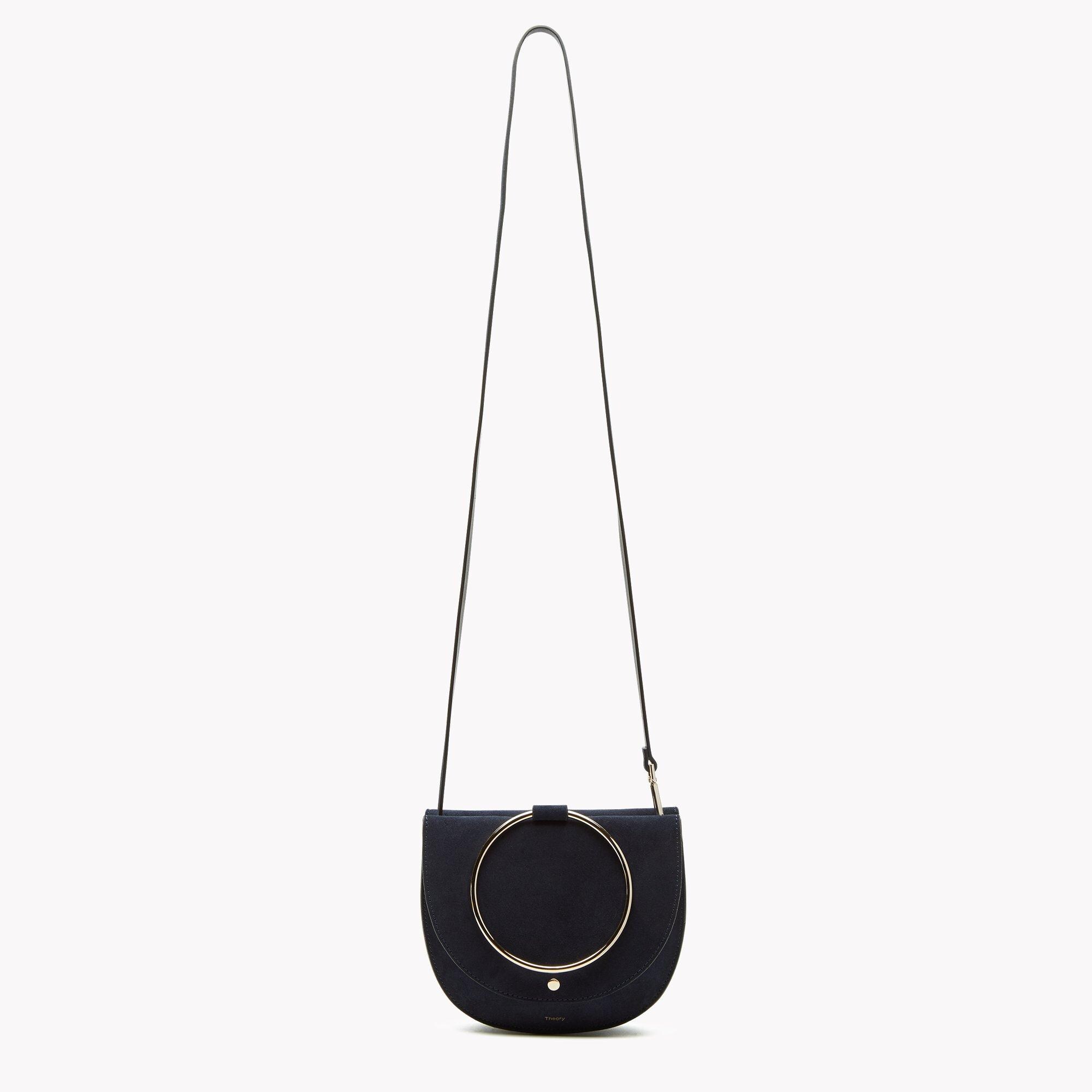 Whitney Hoop Bag in Luxe Suede