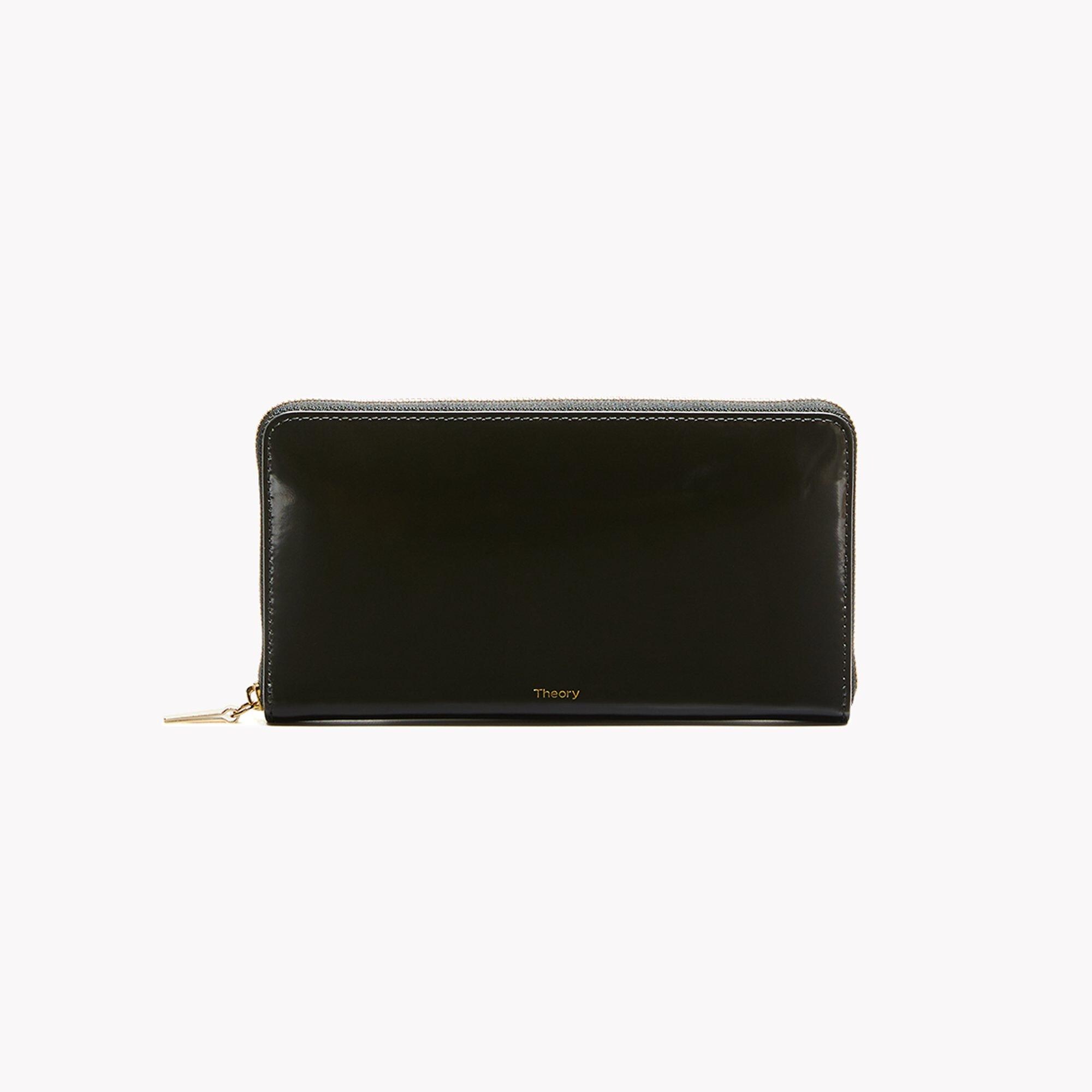Continental Wallet in Shiny Leather