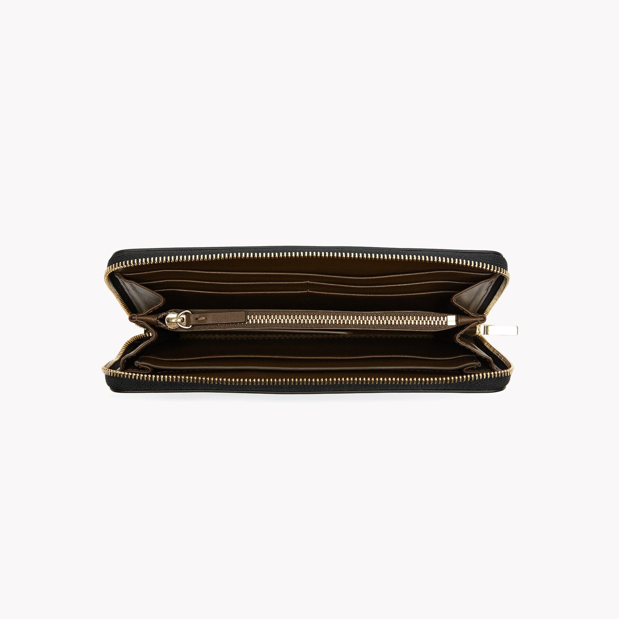 Continental Wallet in Shiny Leather