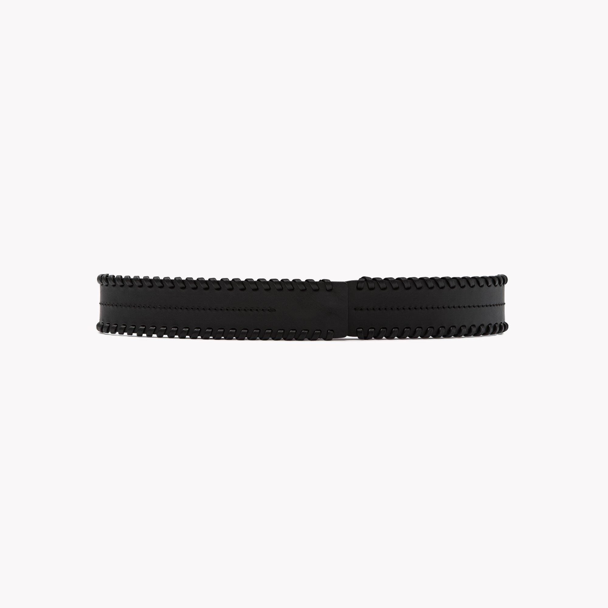 Whipstitch Belt in Vachetta Leather