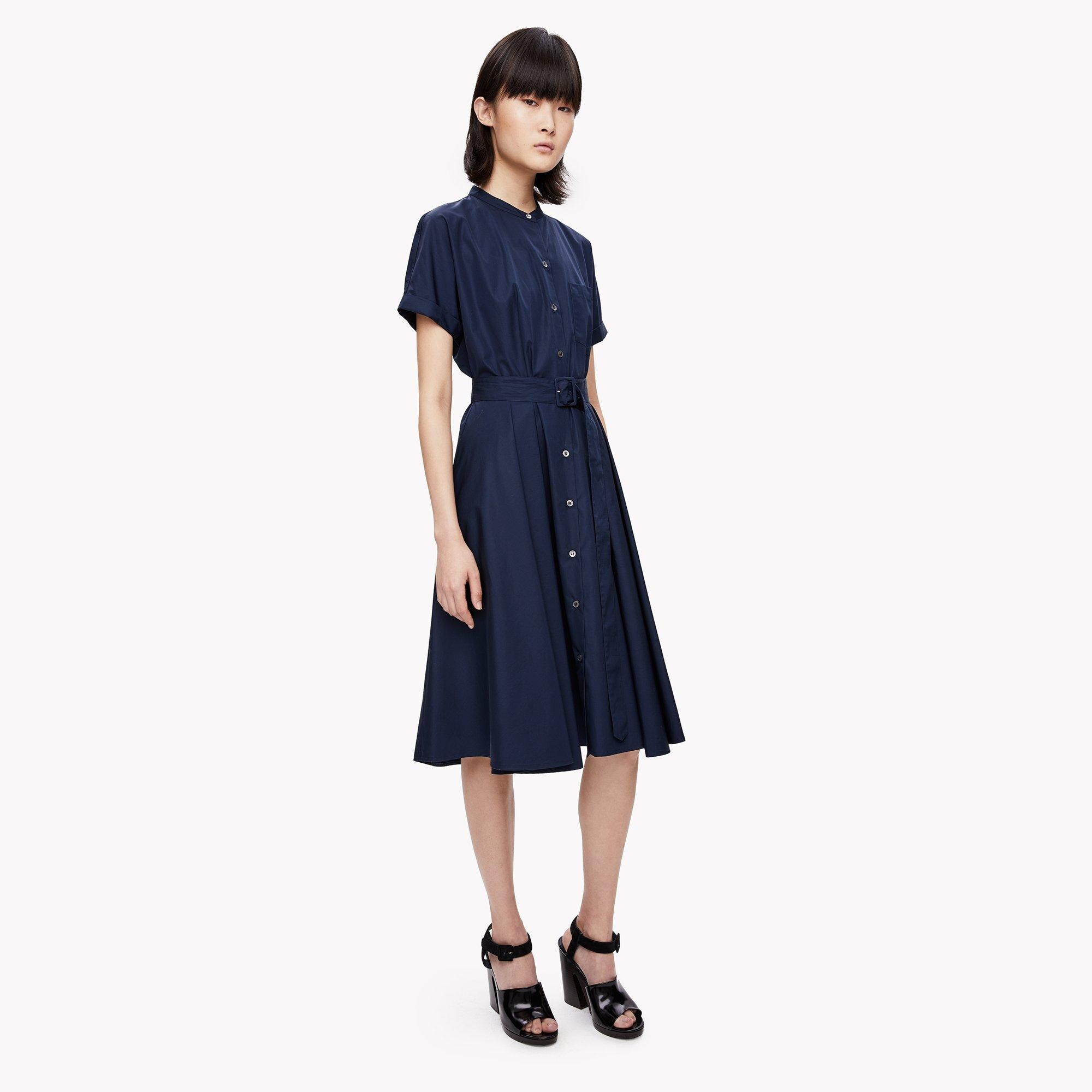 cos belted shirt dress