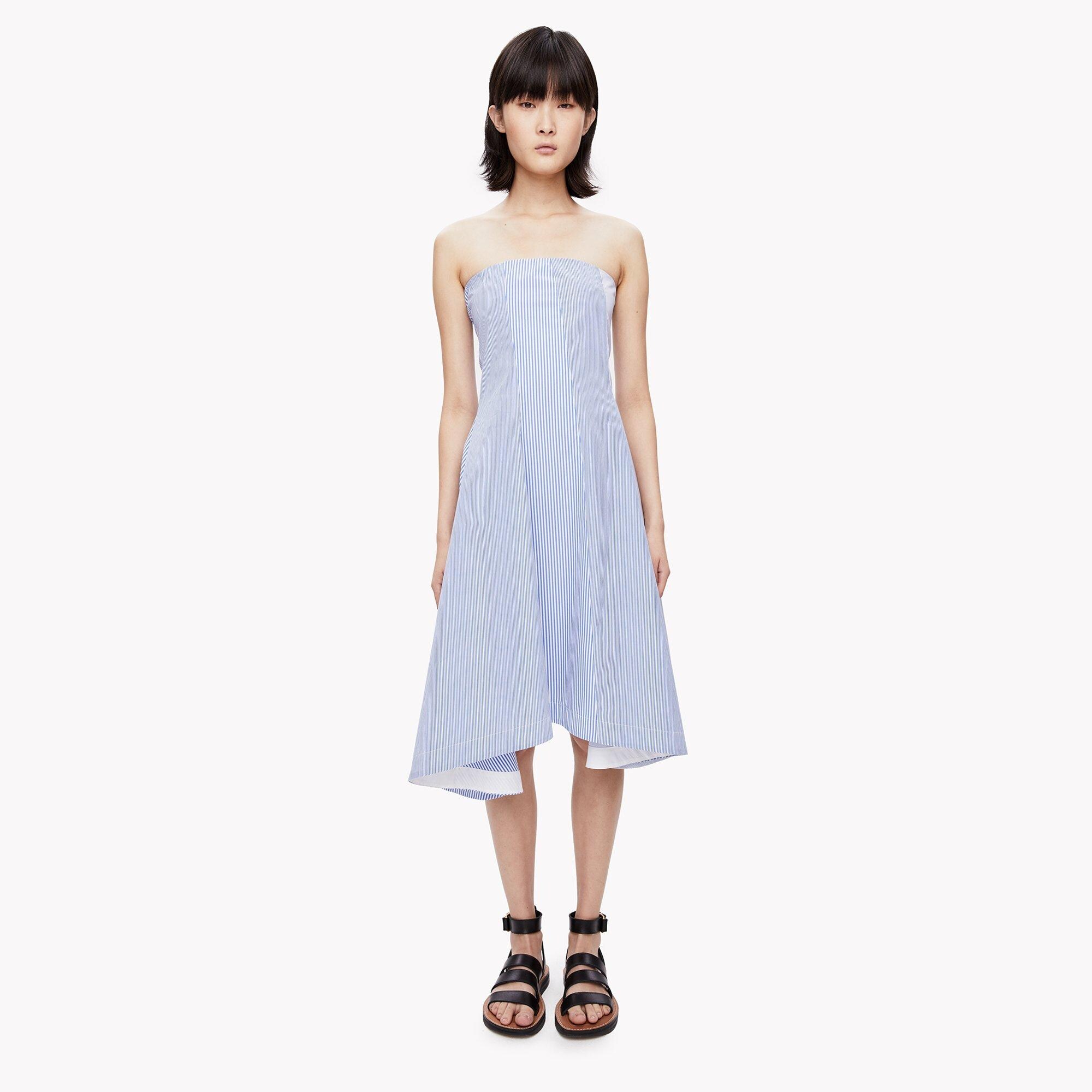 Strapless Stripe Dress