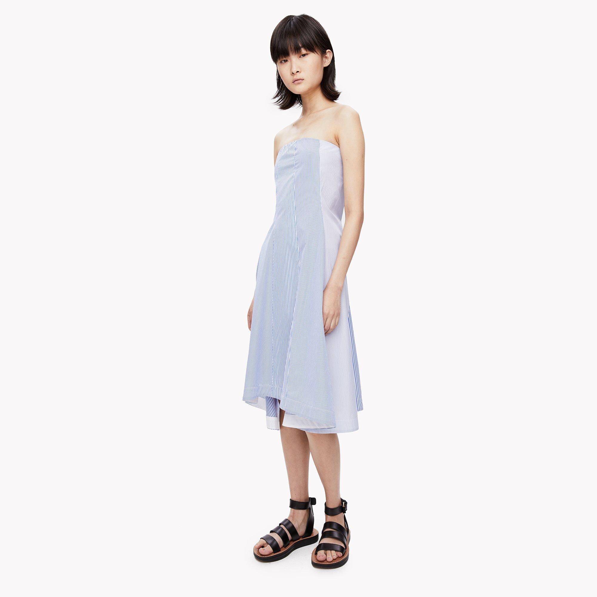 Strapless Stripe Dress