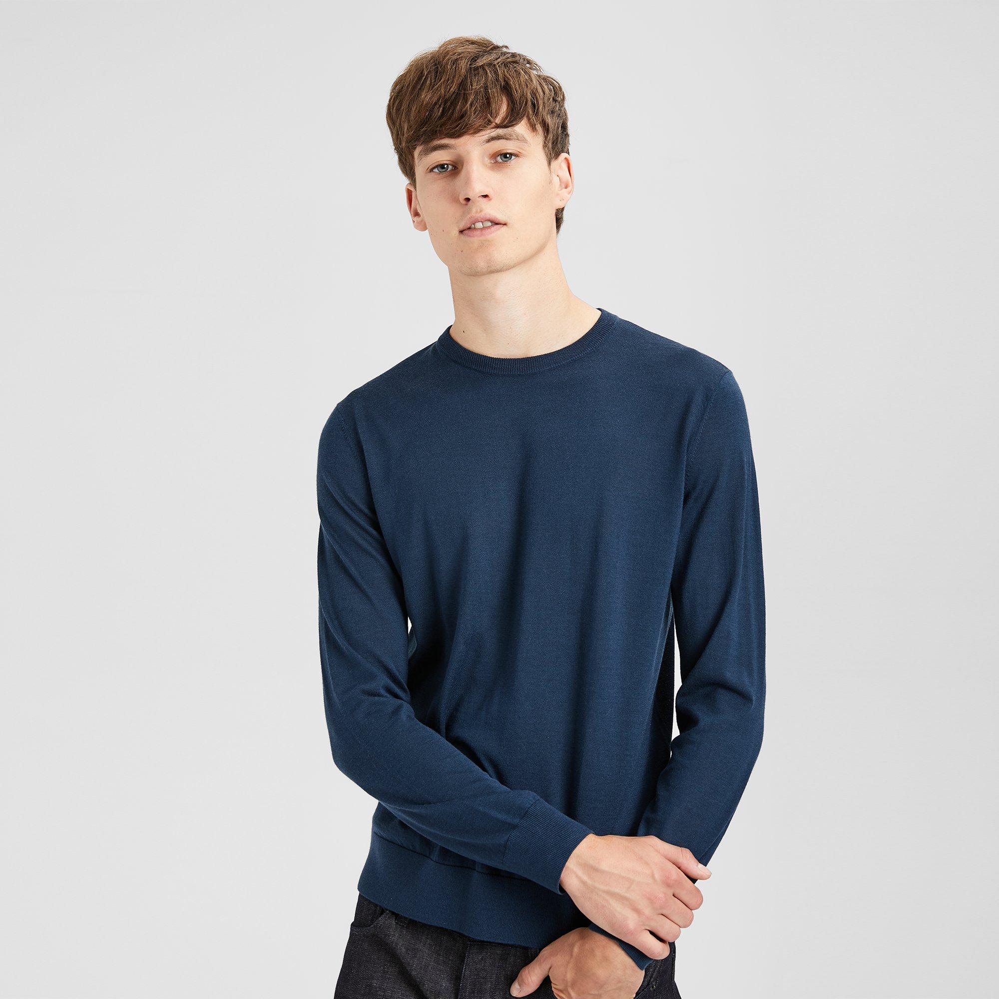 Extra-Fine Merino Crewneck Sweater