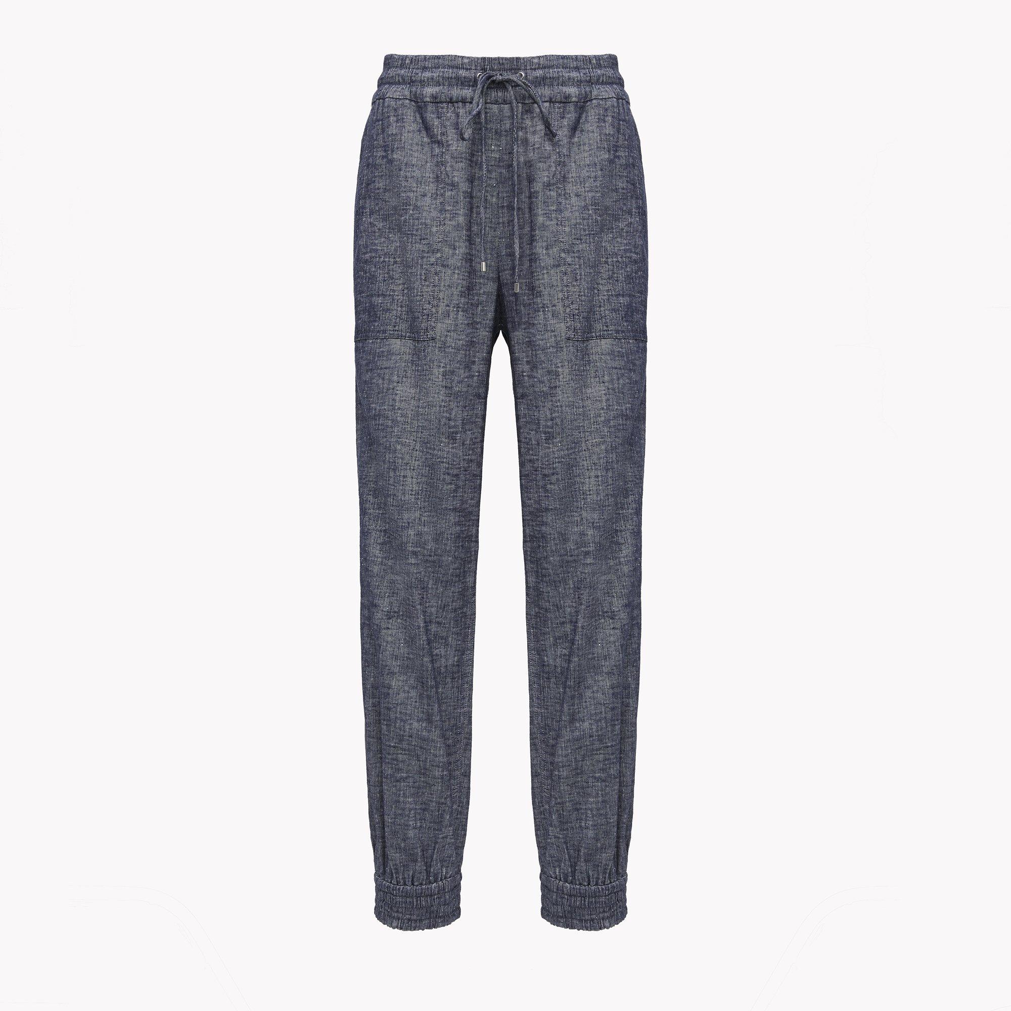 Stretch Linen Utility Pant