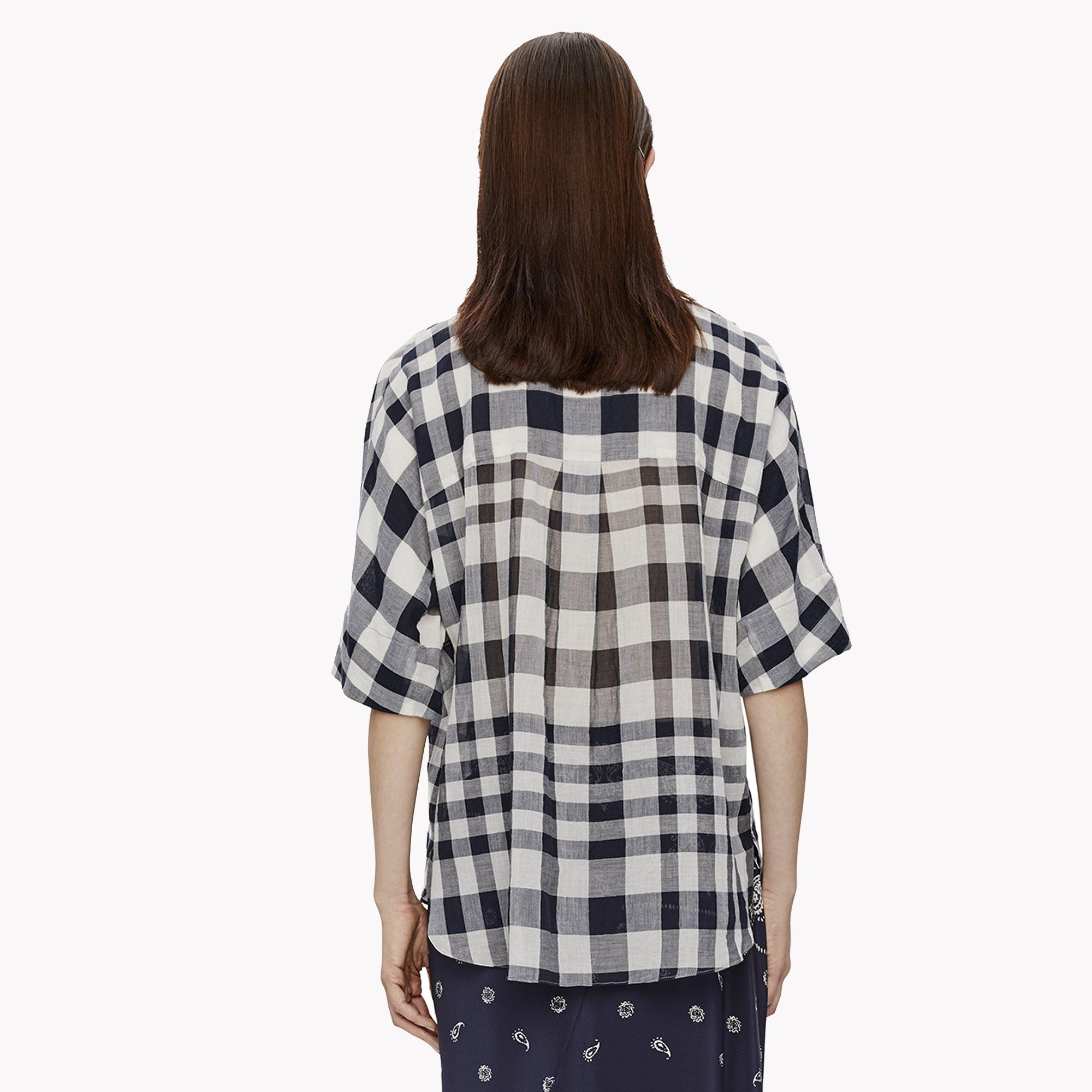 Cotton Plaid Shirt