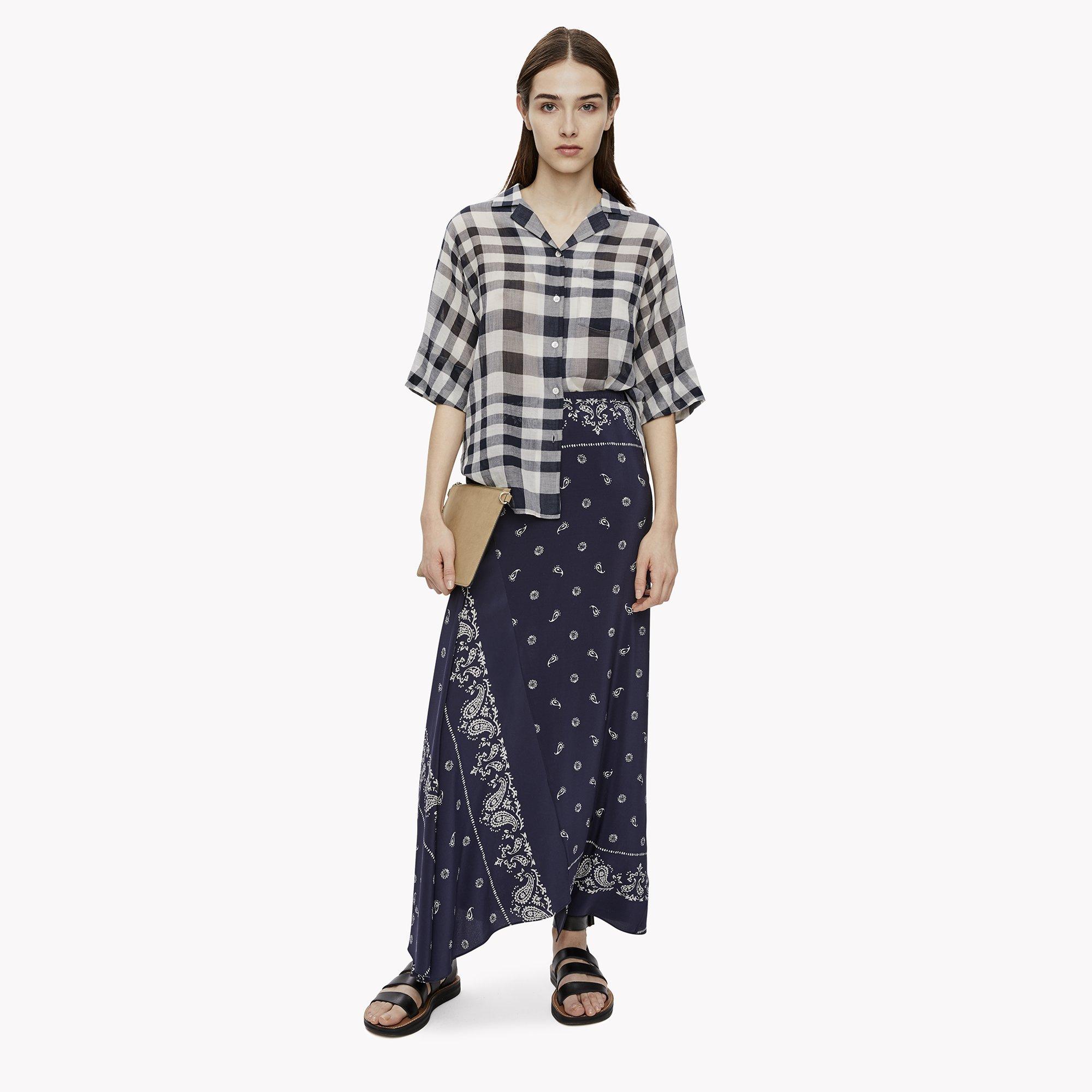 Cotton Plaid Shirt