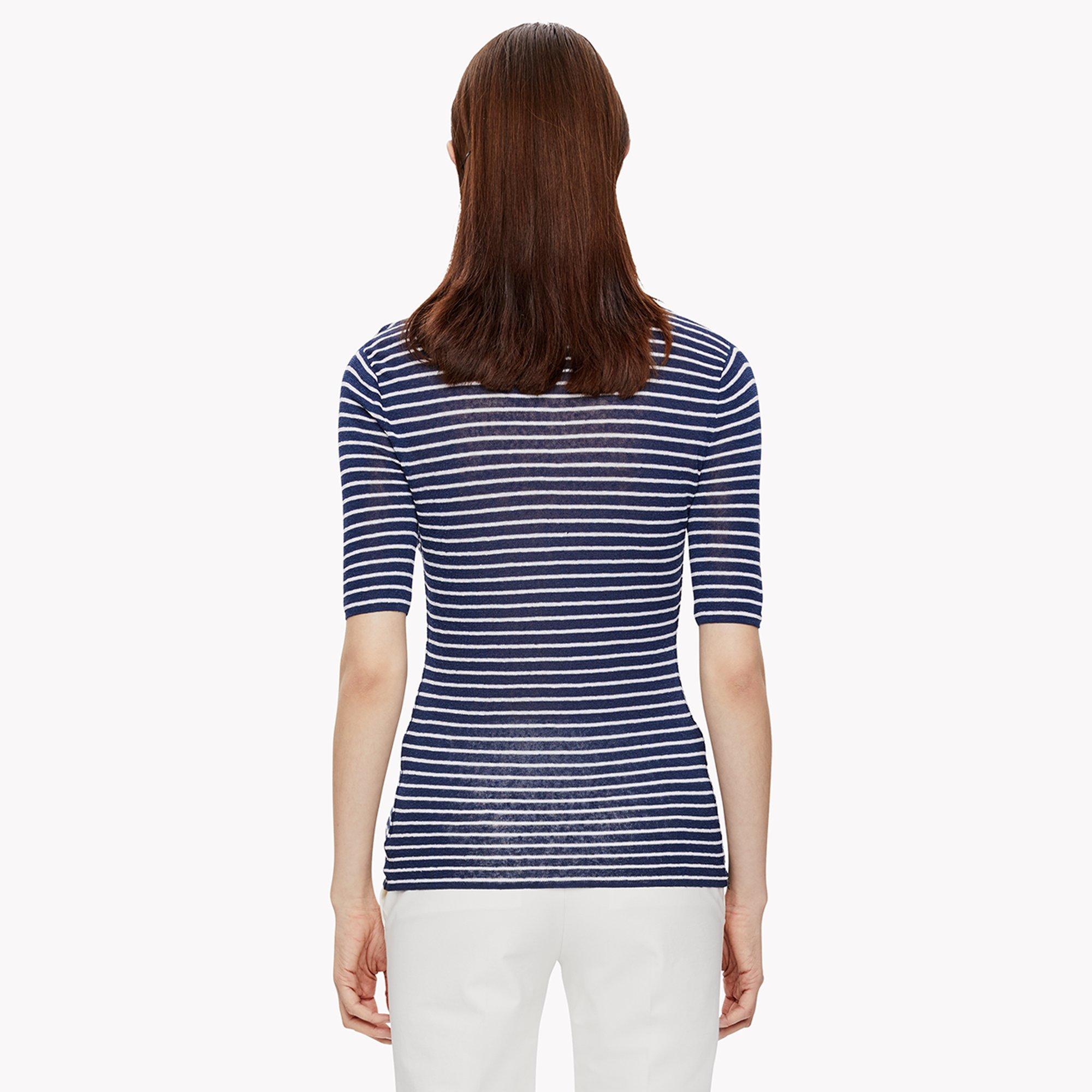 linen stripe shirt womens