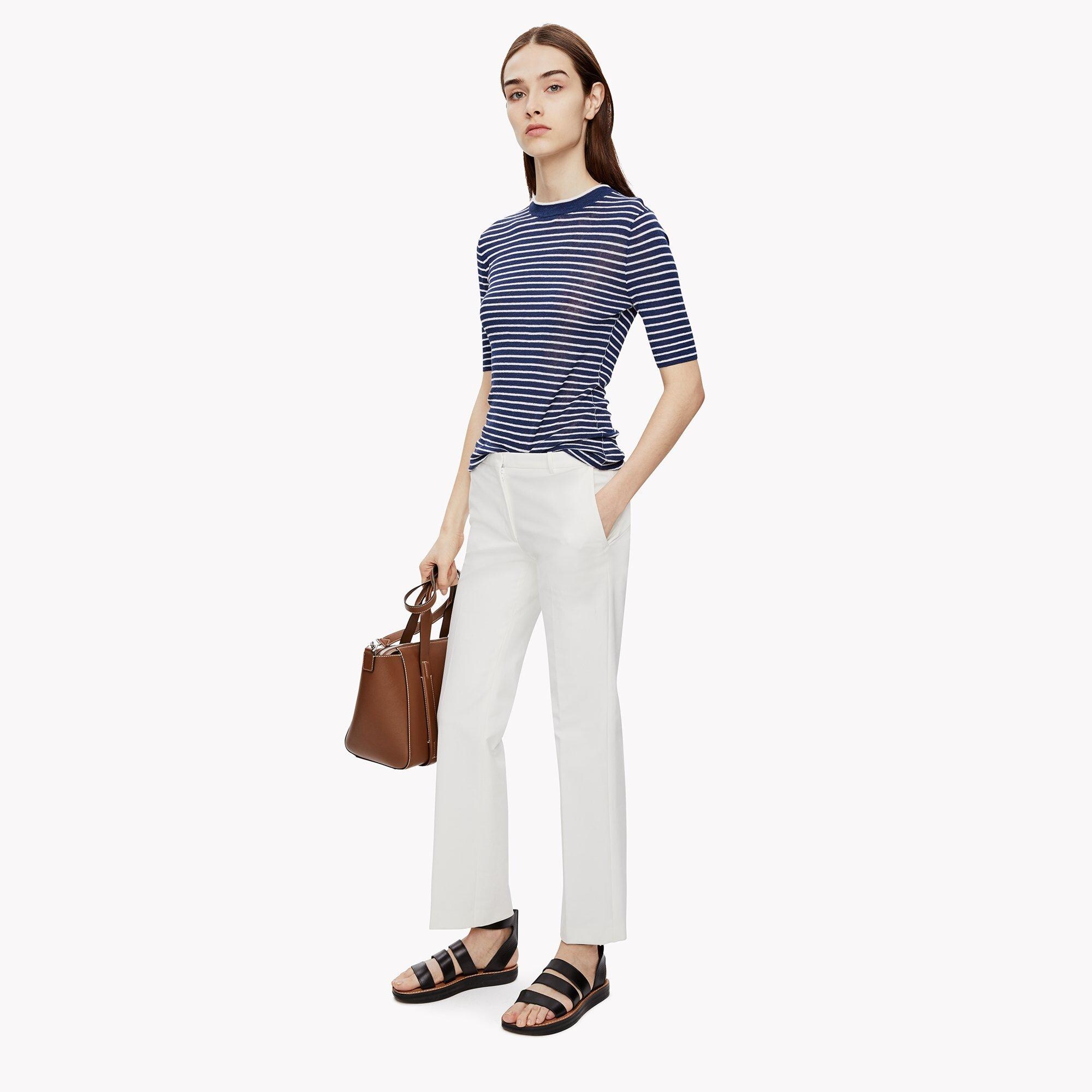 Linen Stripe Tee