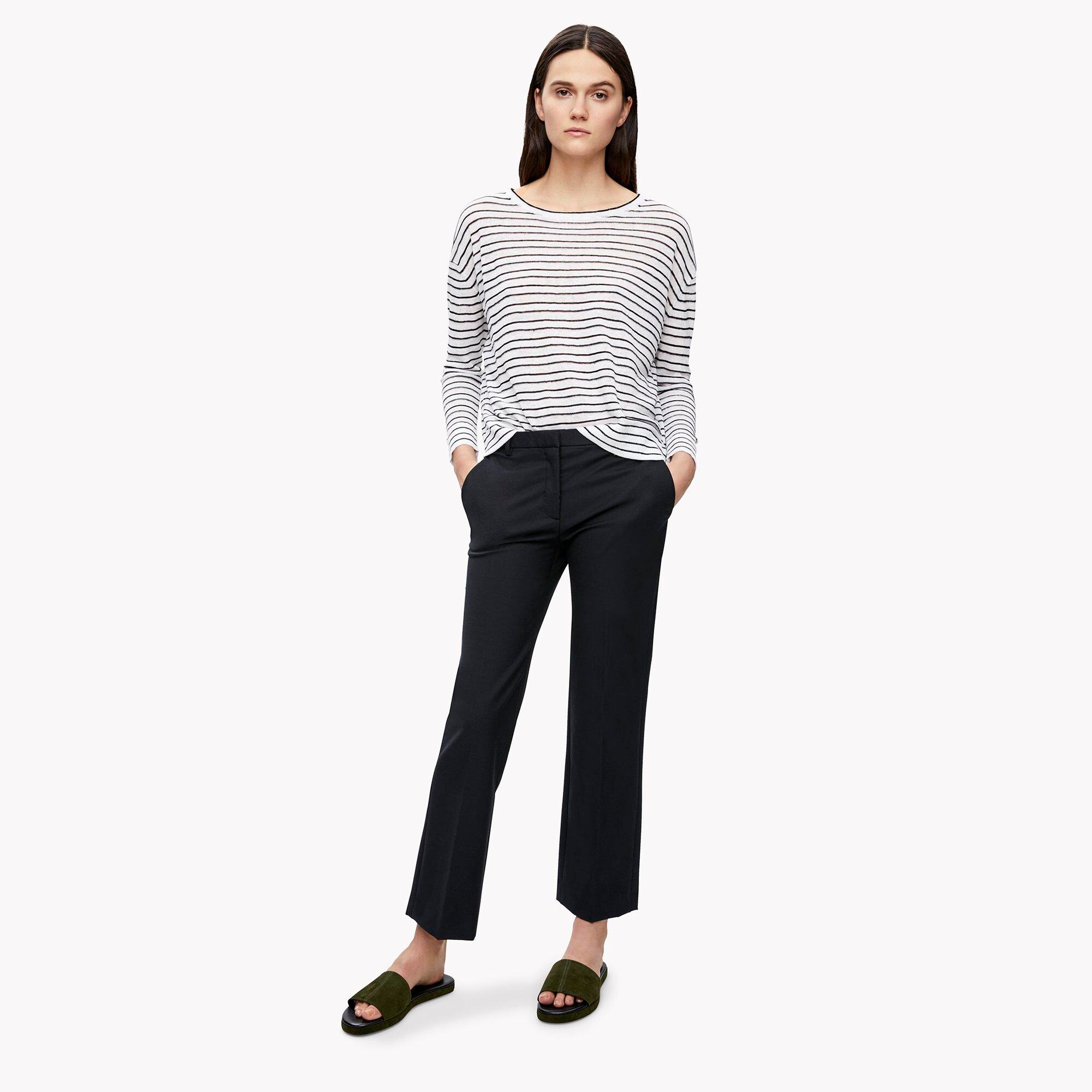 Textured Stripe Sweater