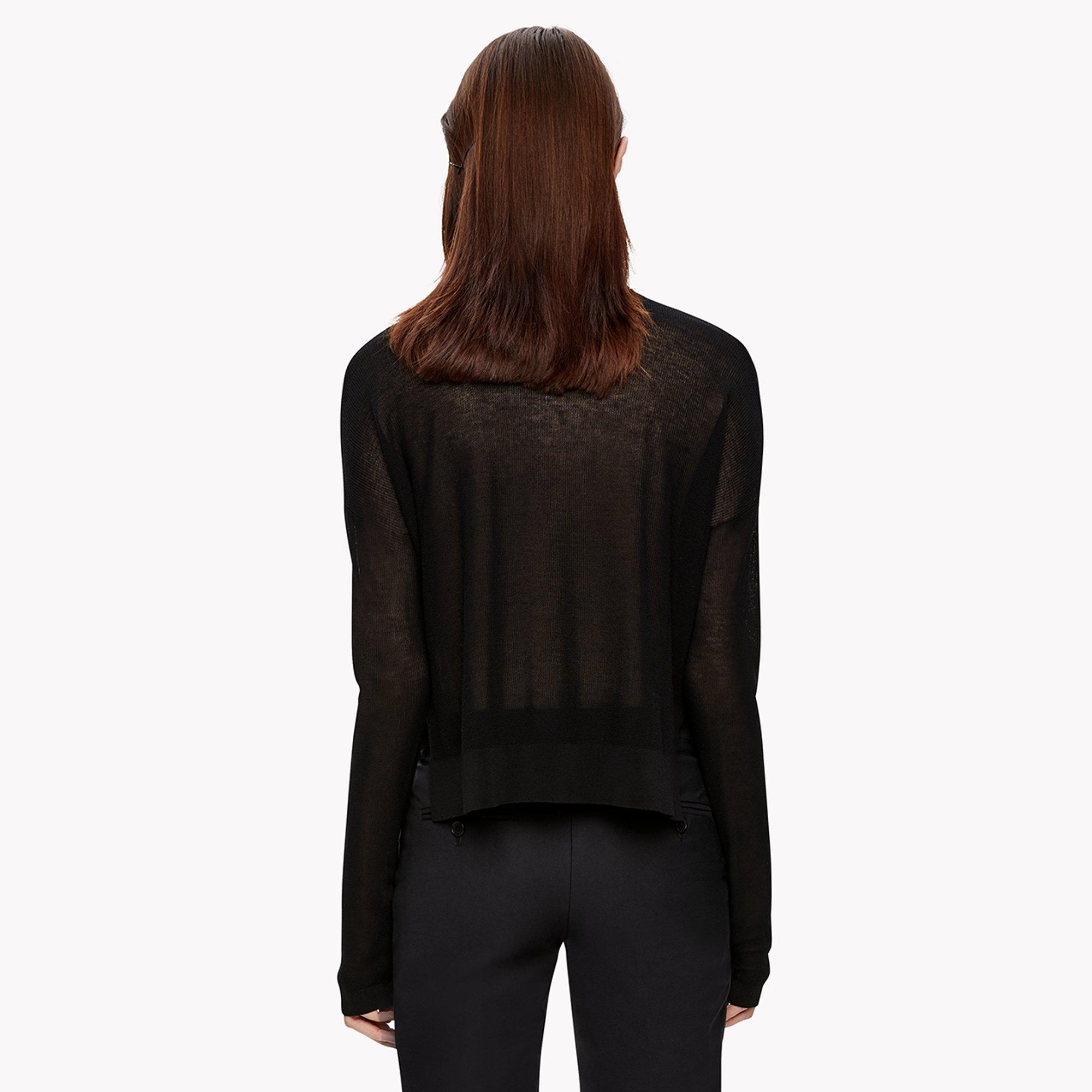 Drop-Shoulder Cardigan