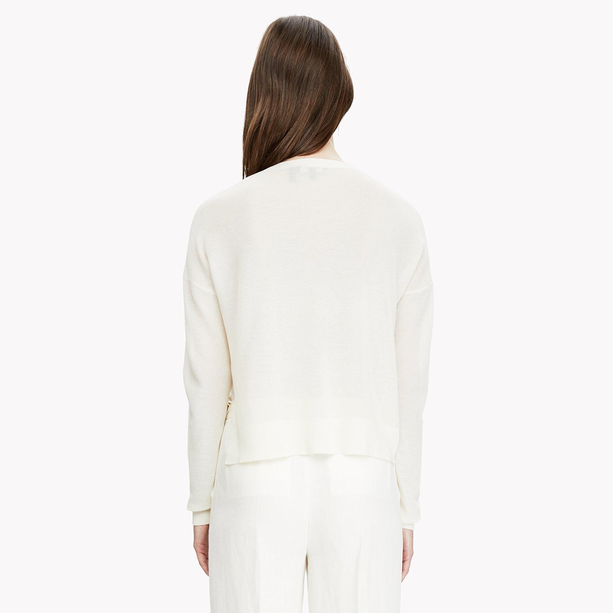 Drop-Shoulder Cardigan