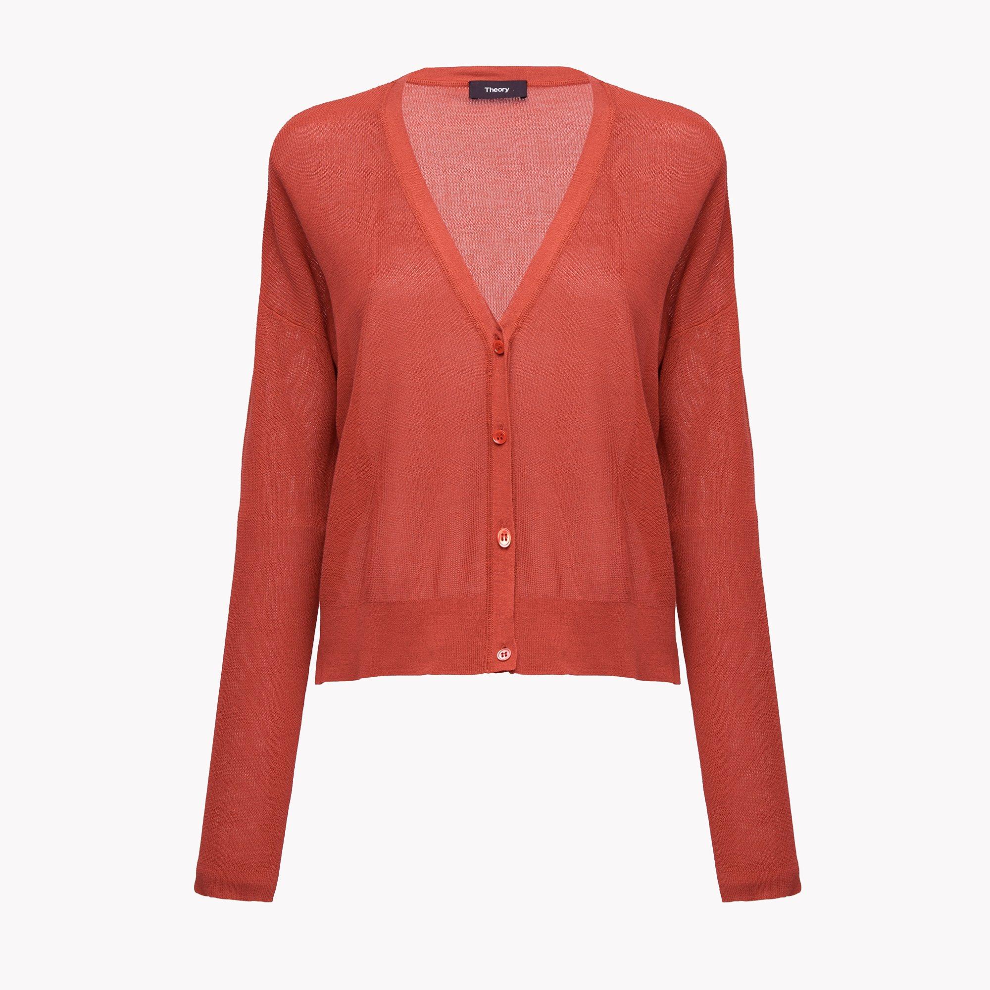 Drop-Shoulder Cardigan