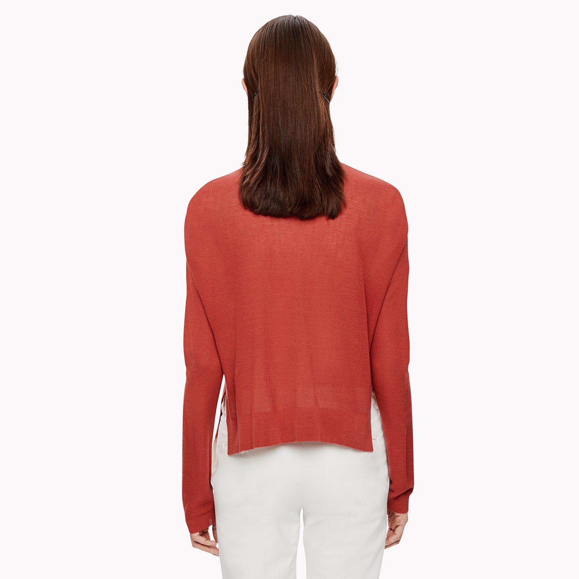 Drop-Shoulder Cardigan