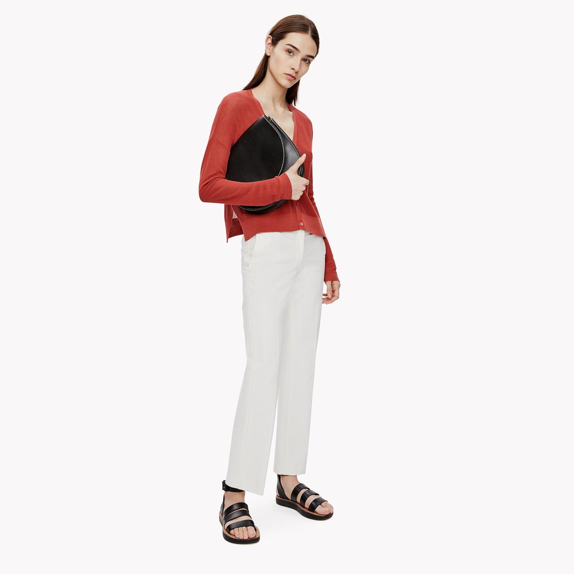 Drop-Shoulder Cardigan