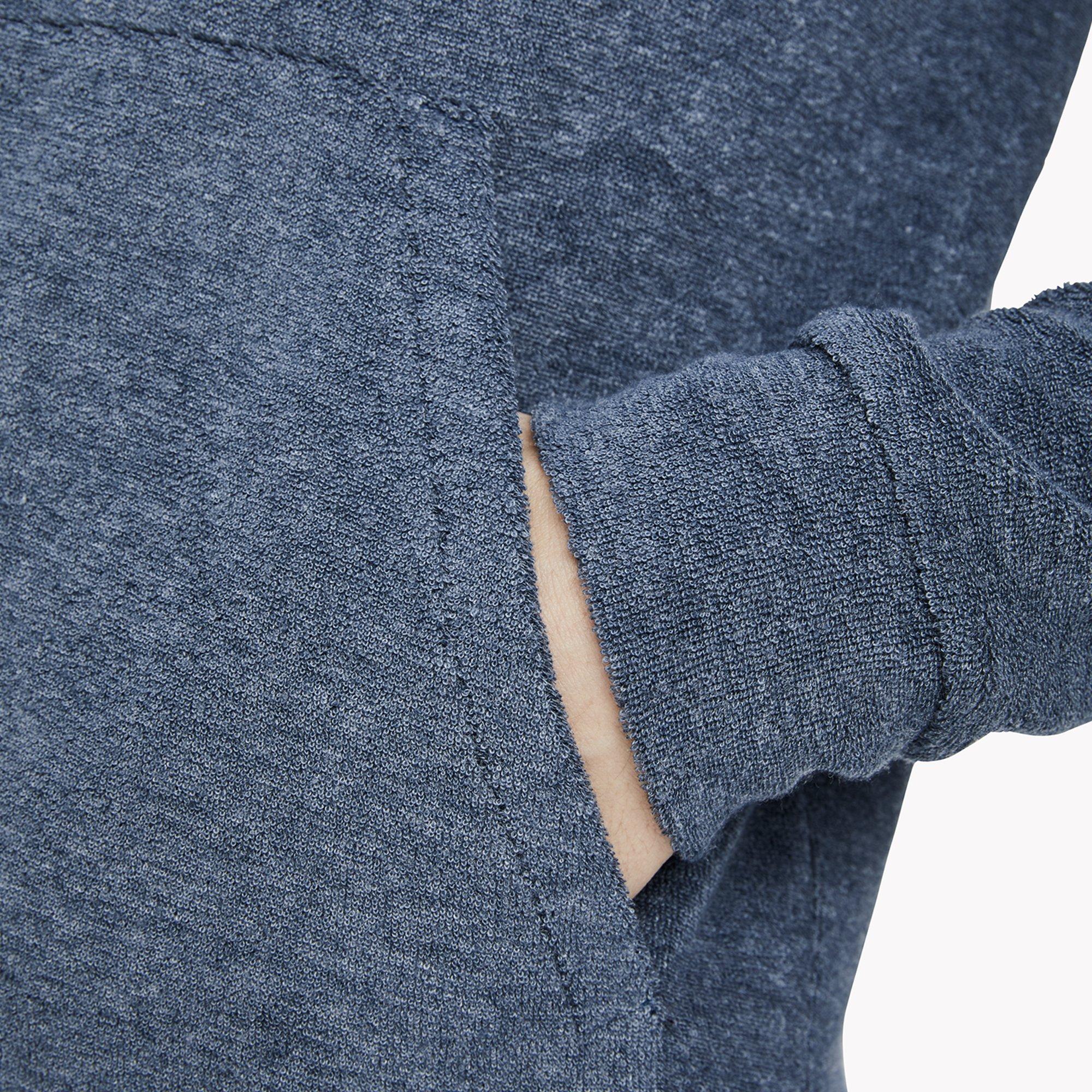 Cotton Terry Zip Hoodie