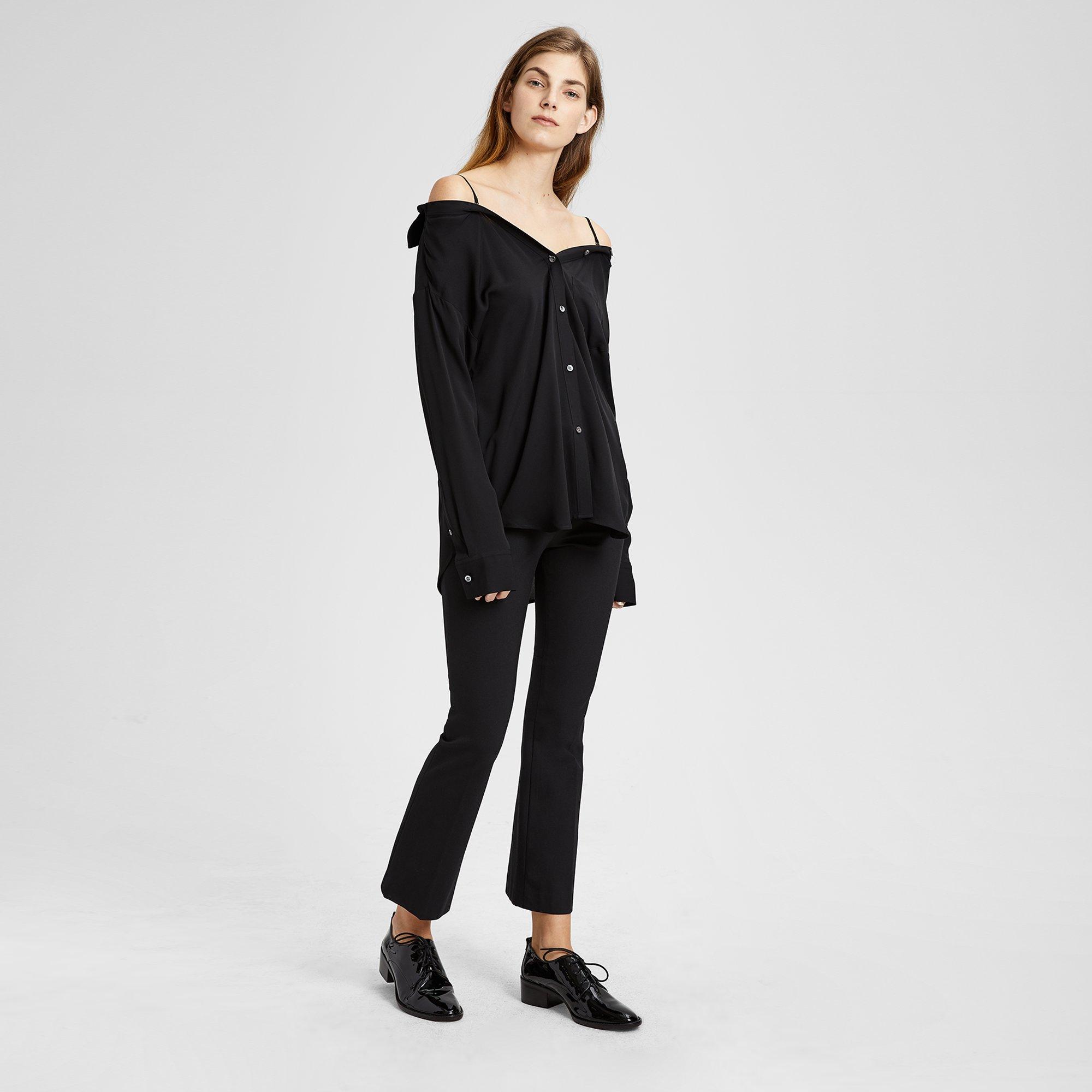 Off-The-Shoulder Shirt