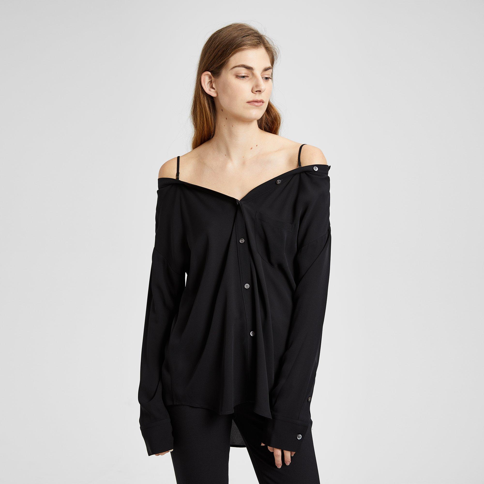 Off-The-Shoulder Shirt