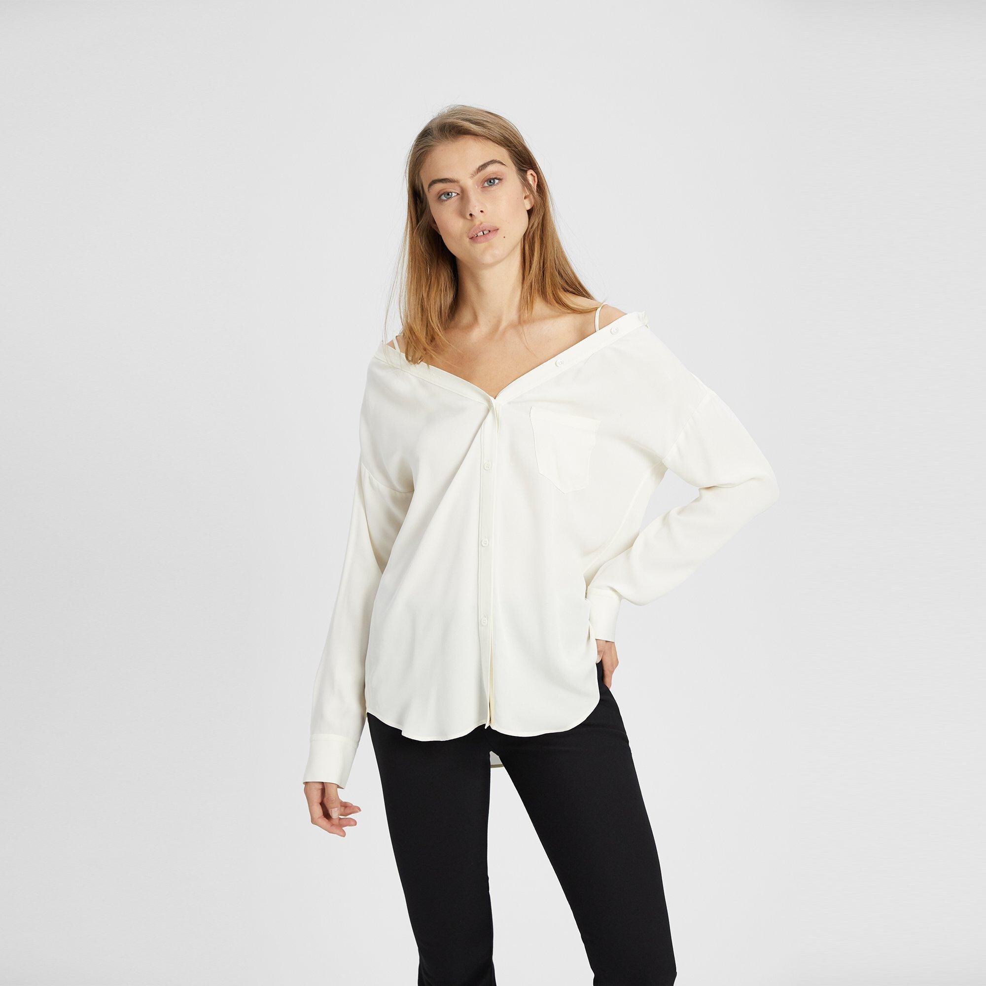 Off-The-Shoulder Shirt