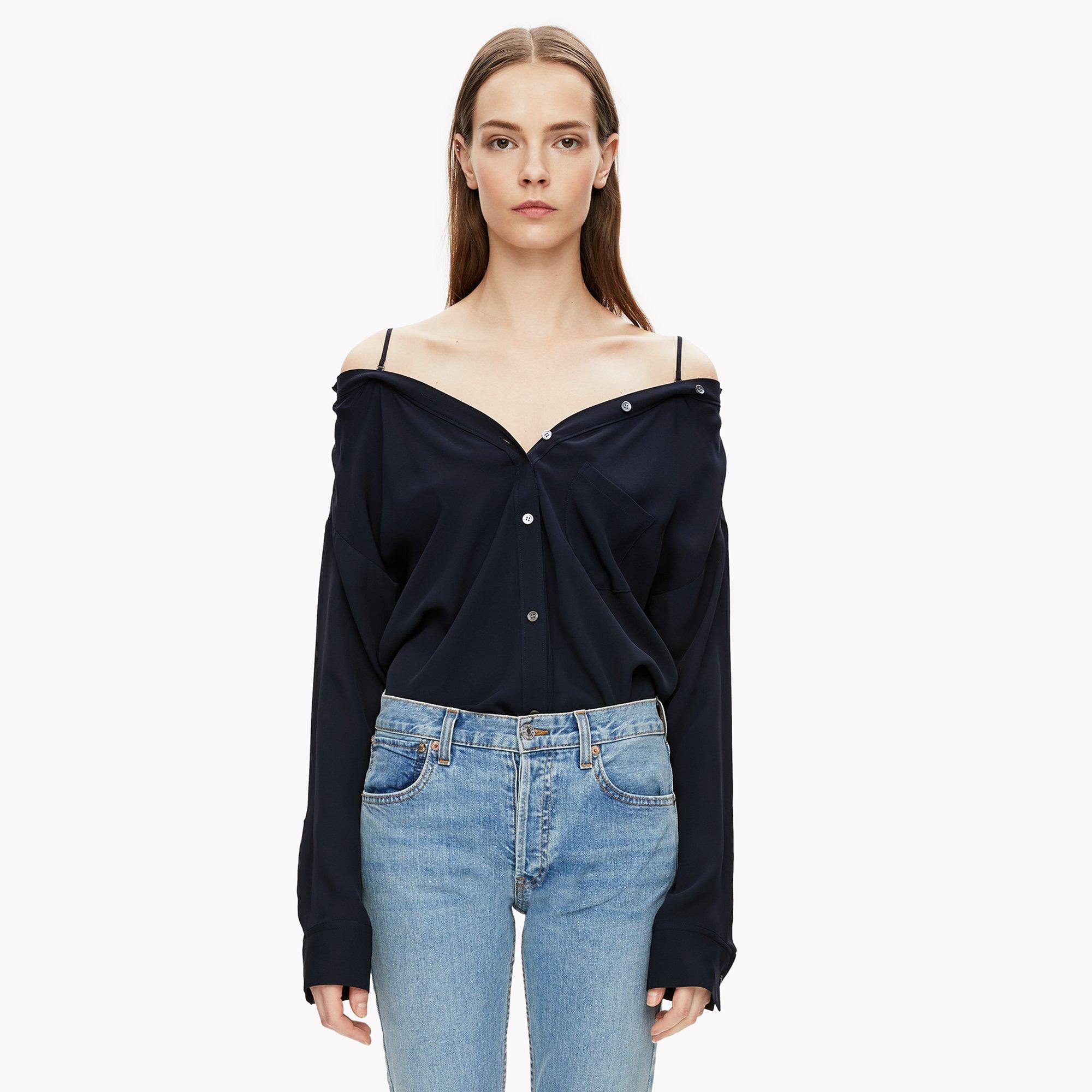 Off-The-Shoulder Shirt