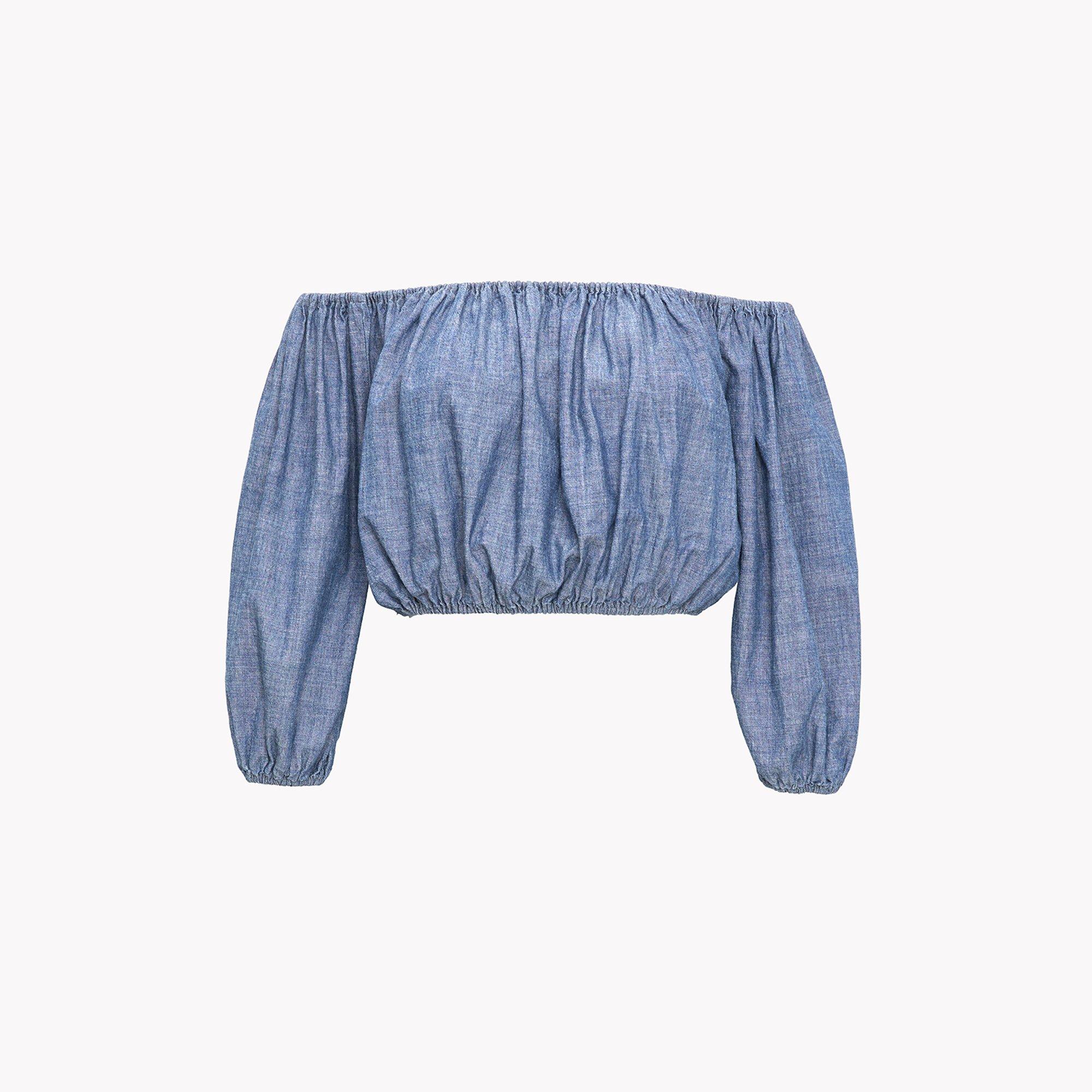 Off-the-Shoulder Crop Top
