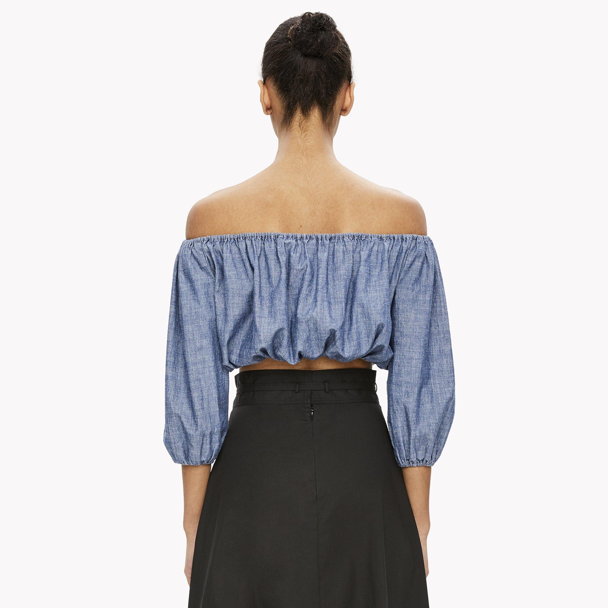 Off-the-Shoulder Crop Top
