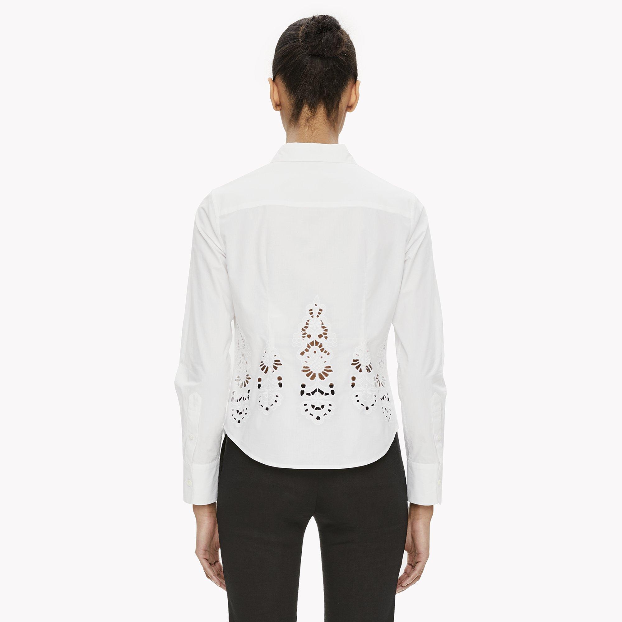 Embroidered Slim Shirt
