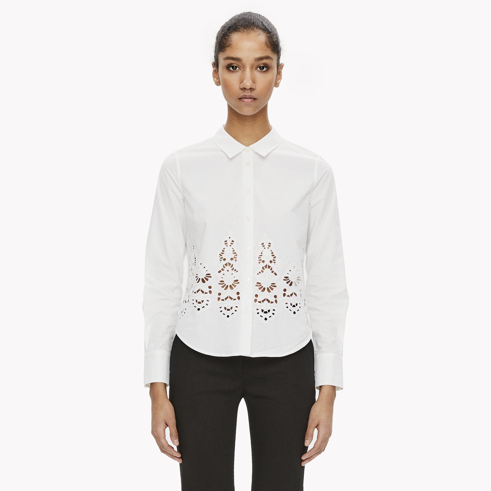 Embroidered Slim Shirt