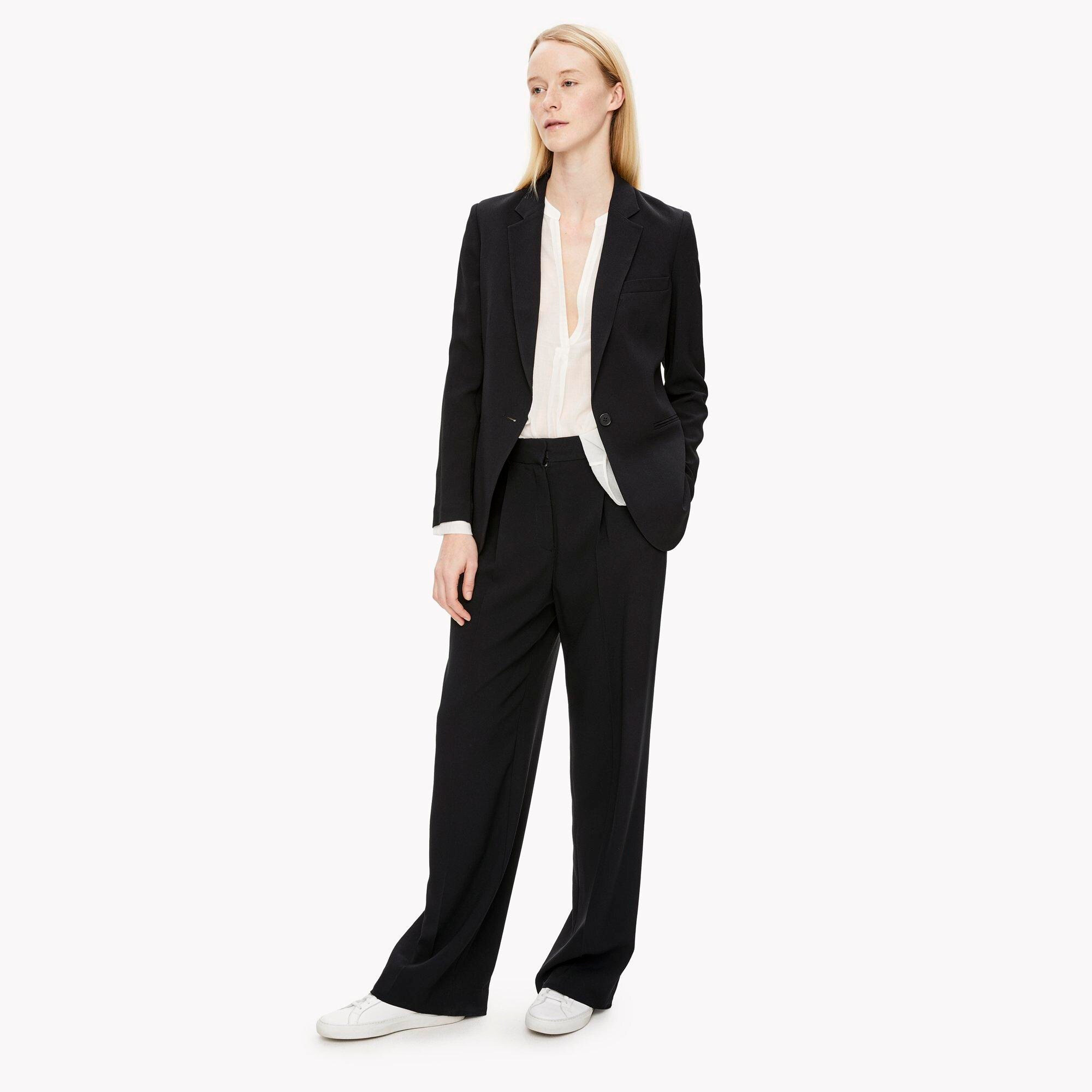 Easy Crepe Blazer