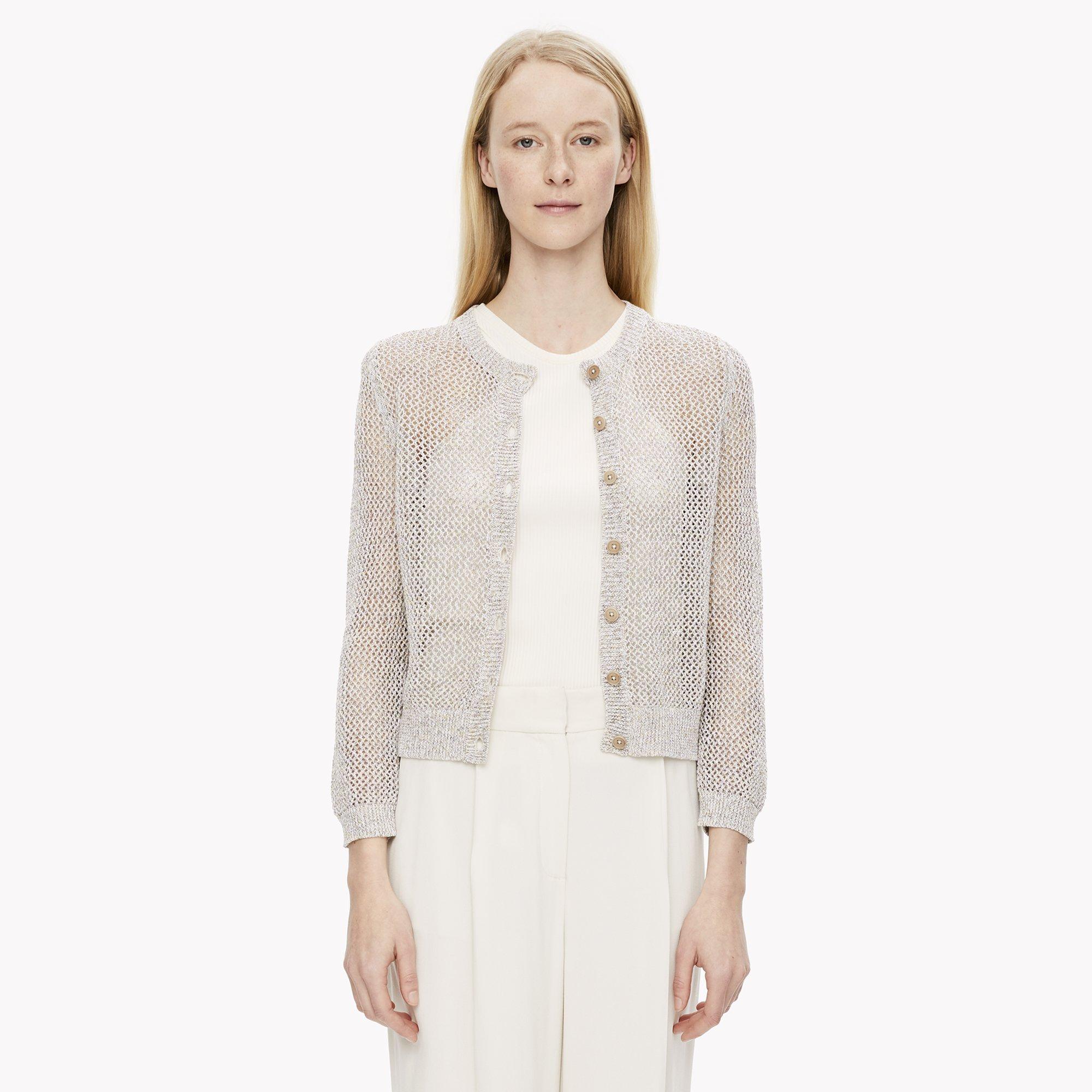 Open-Weave Cardigan