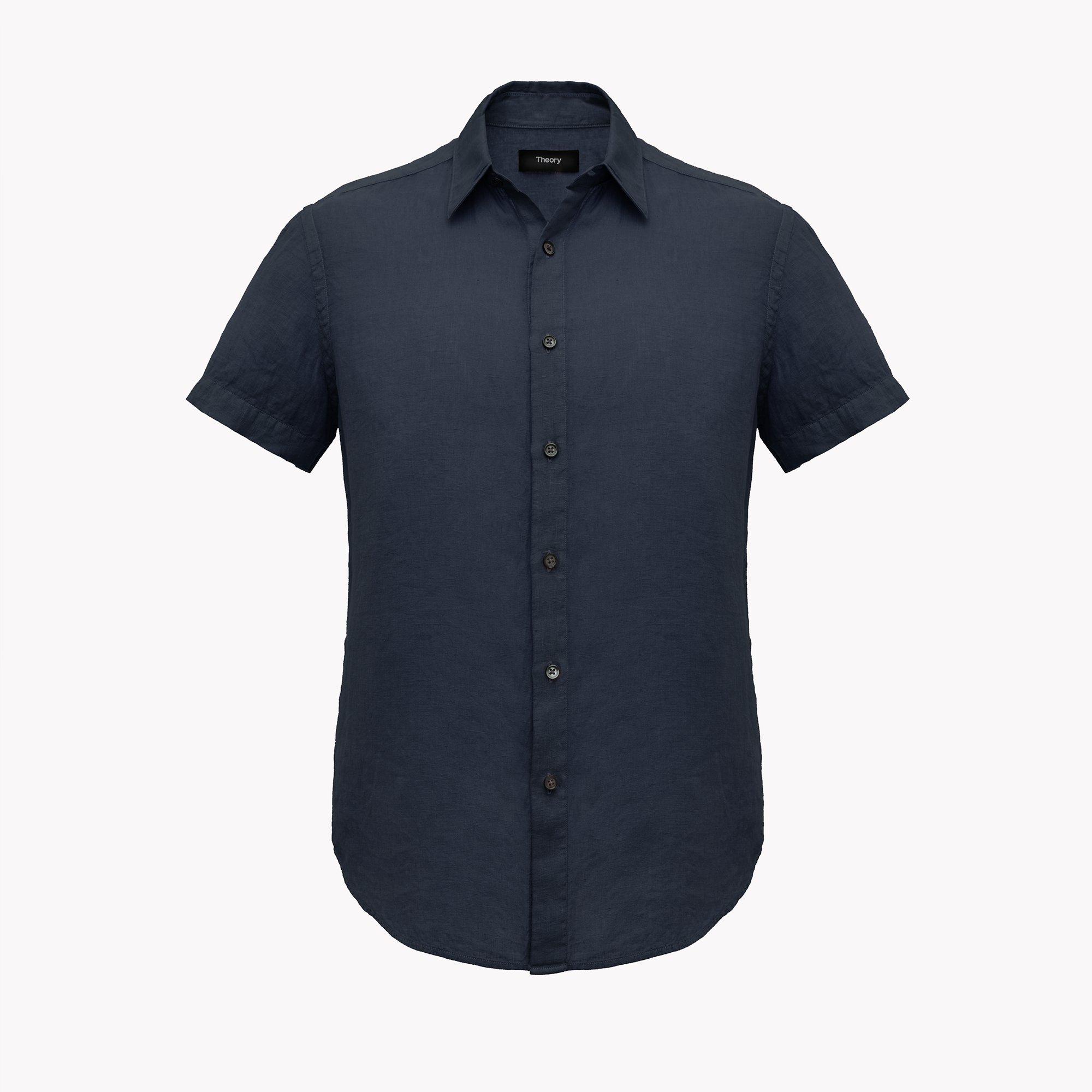 Linen Shirt with Sleeve Vents