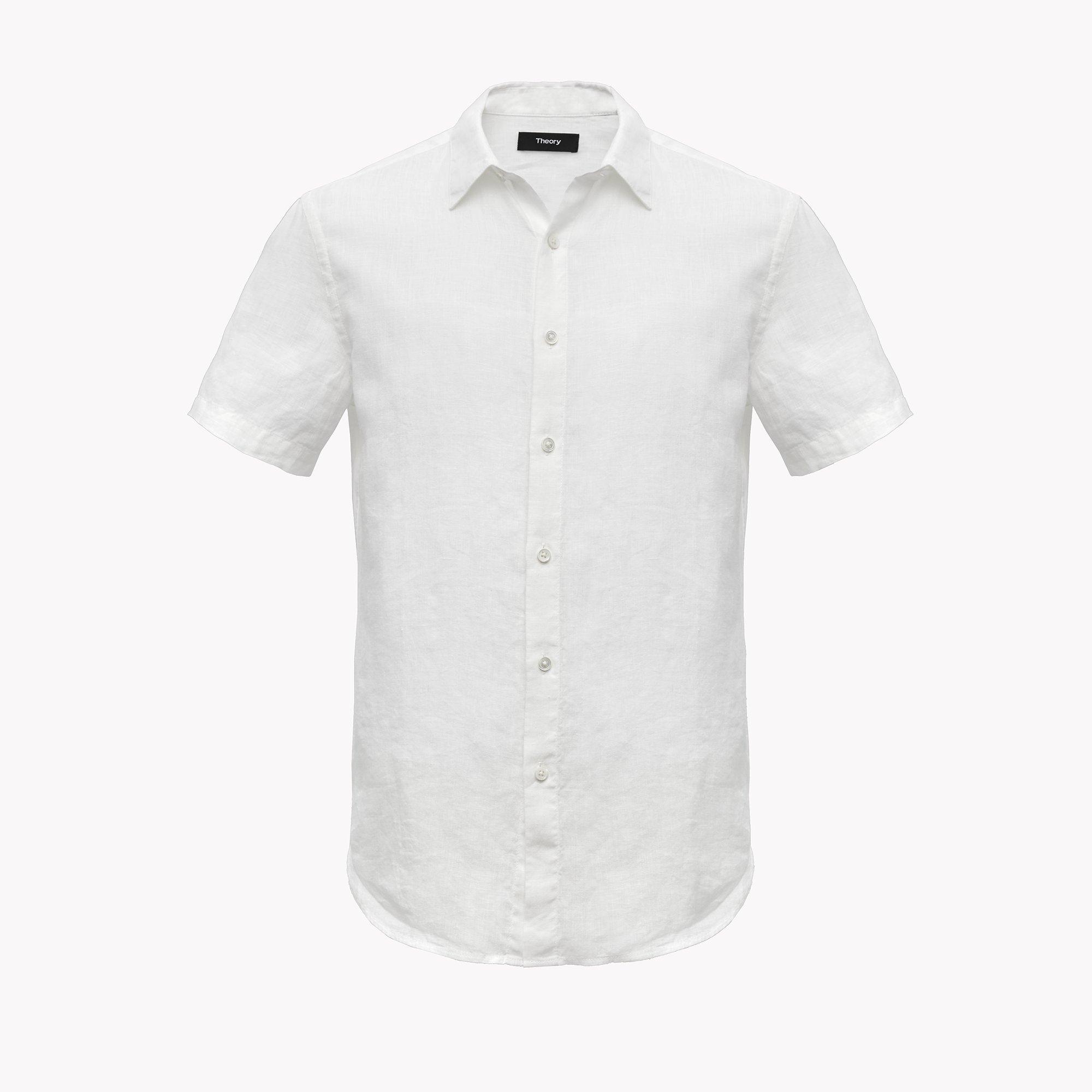 Linen Shirt with Sleeve Vents