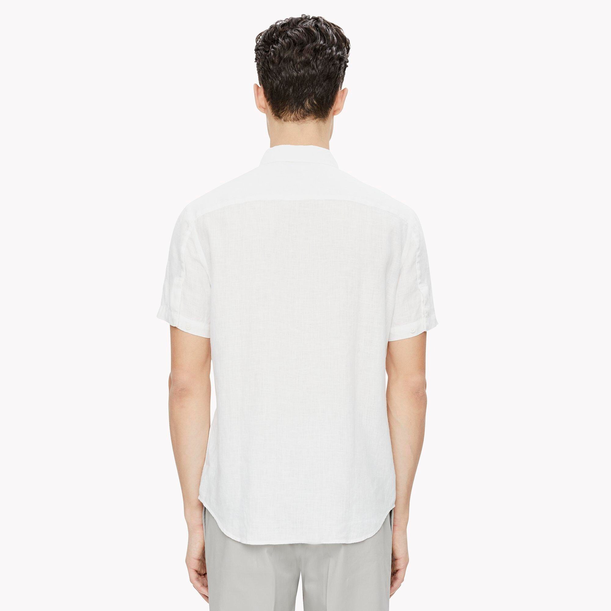 Linen Shirt with Sleeve Vents