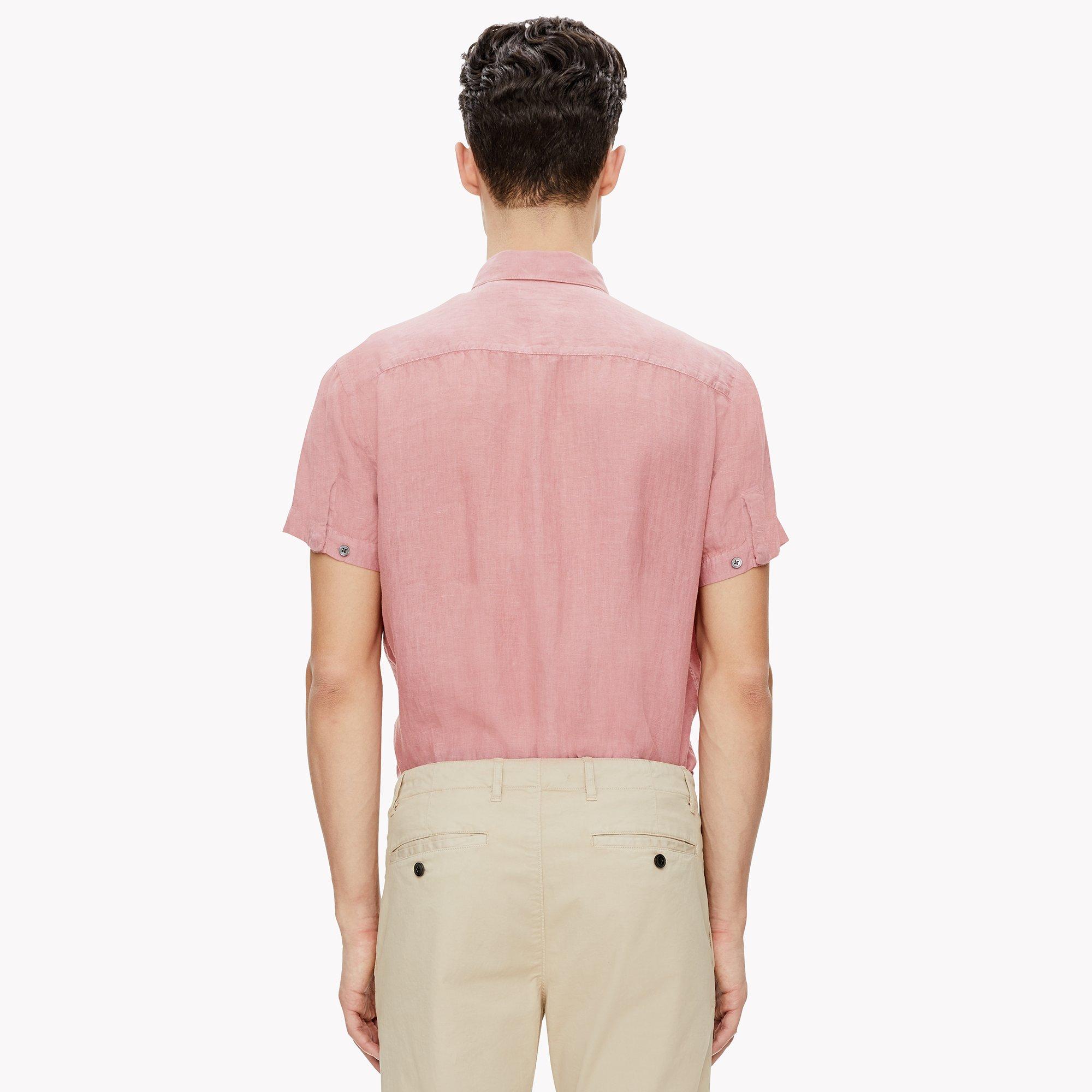 Linen Shirt with Sleeve Vents