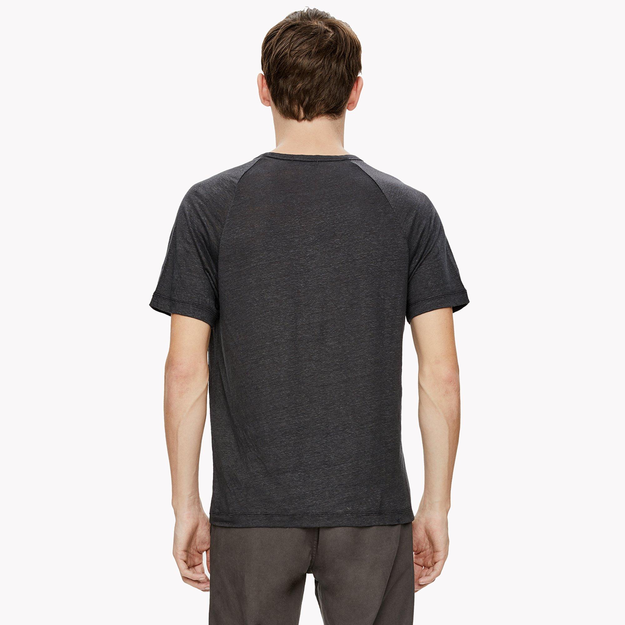 Washed Linen Raglan Tee