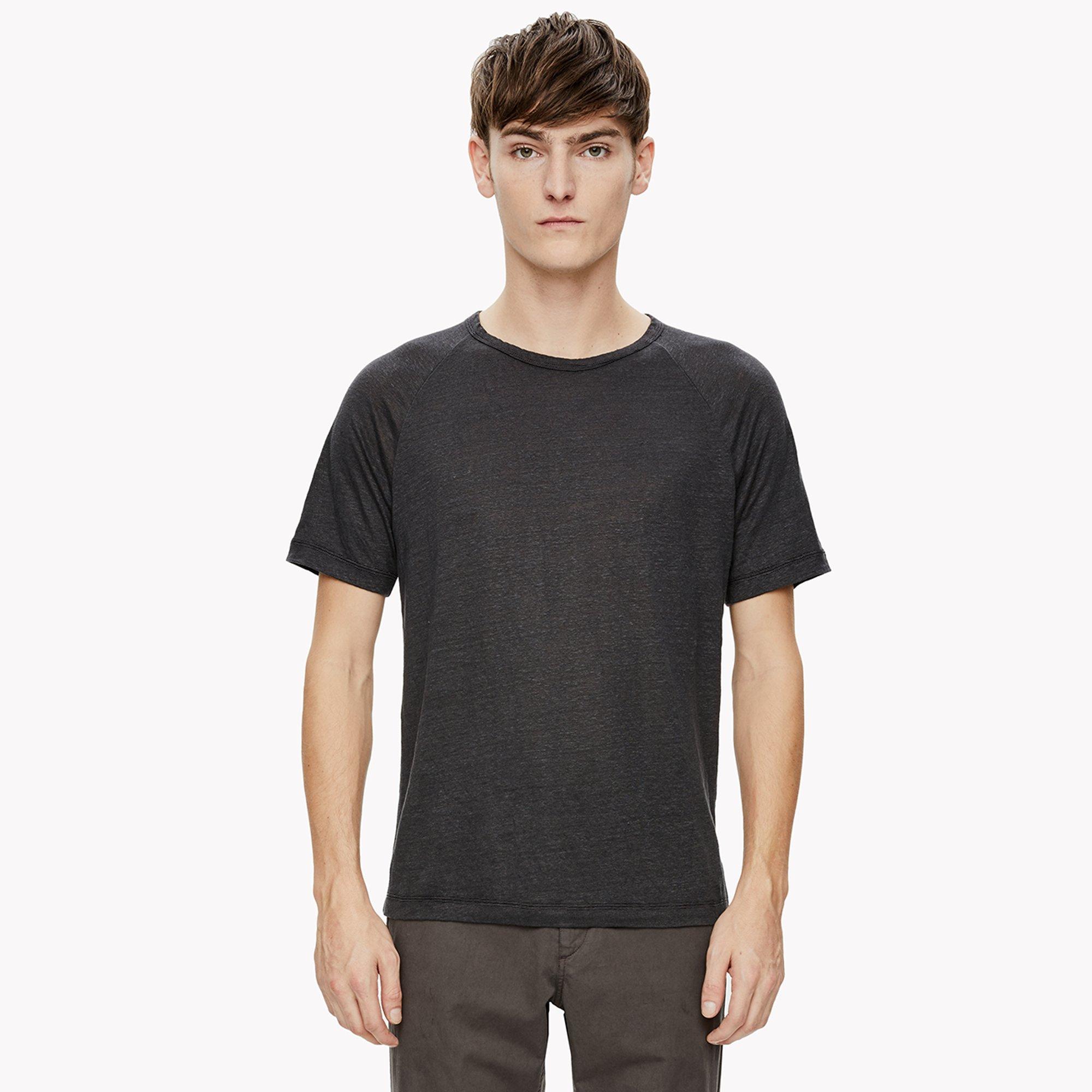 Washed Linen Raglan Tee