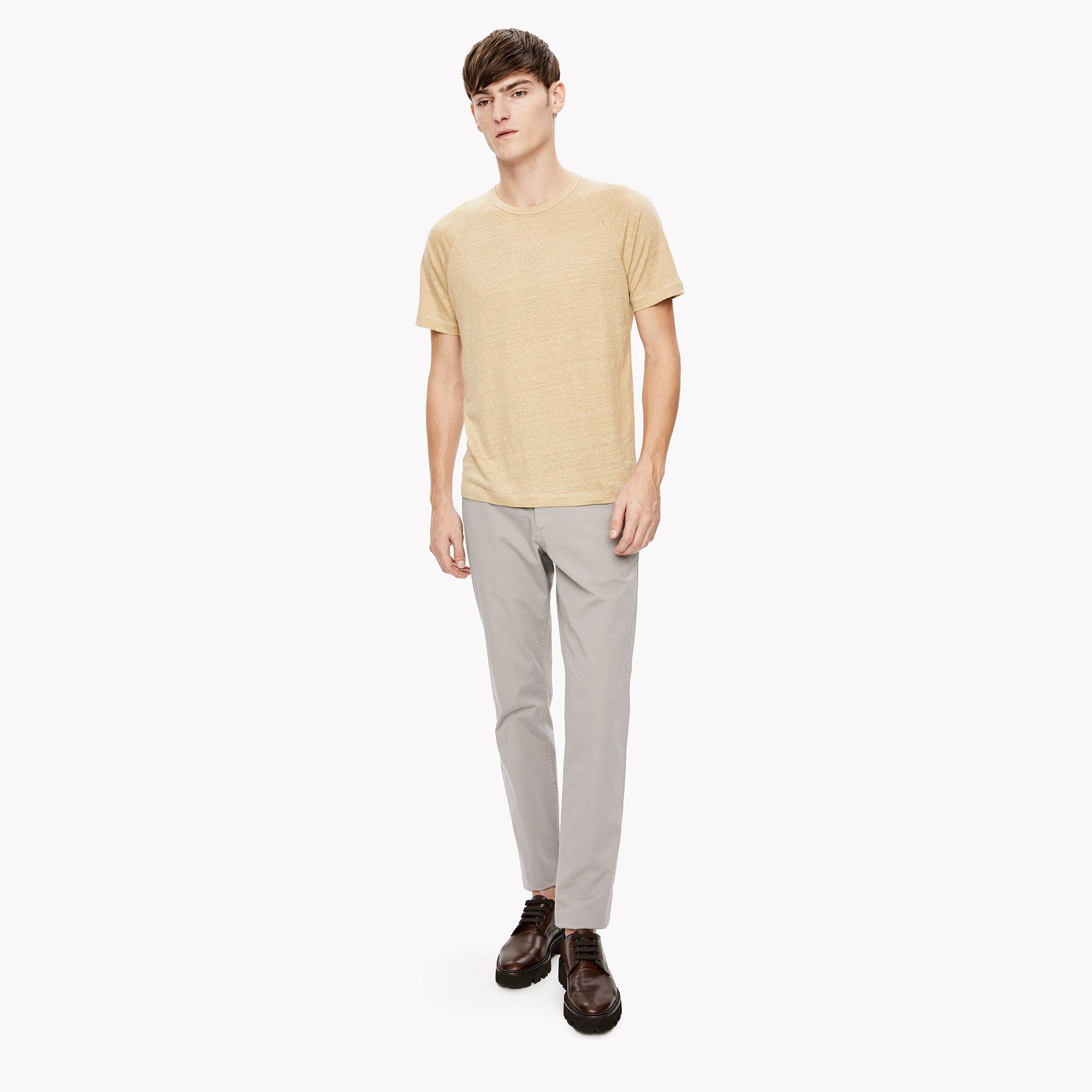 Washed Linen Raglan Tee