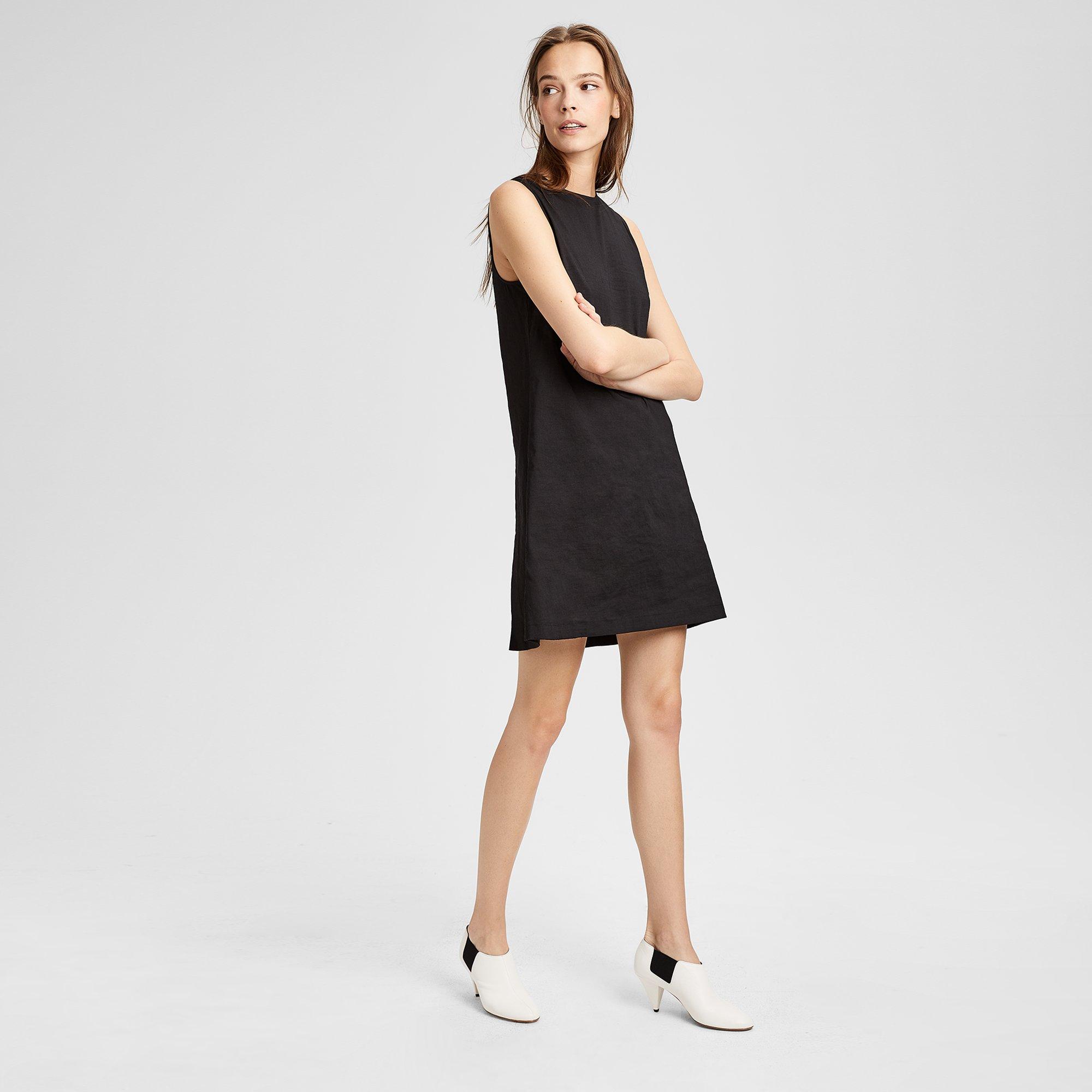 Lace Back Shift Dress