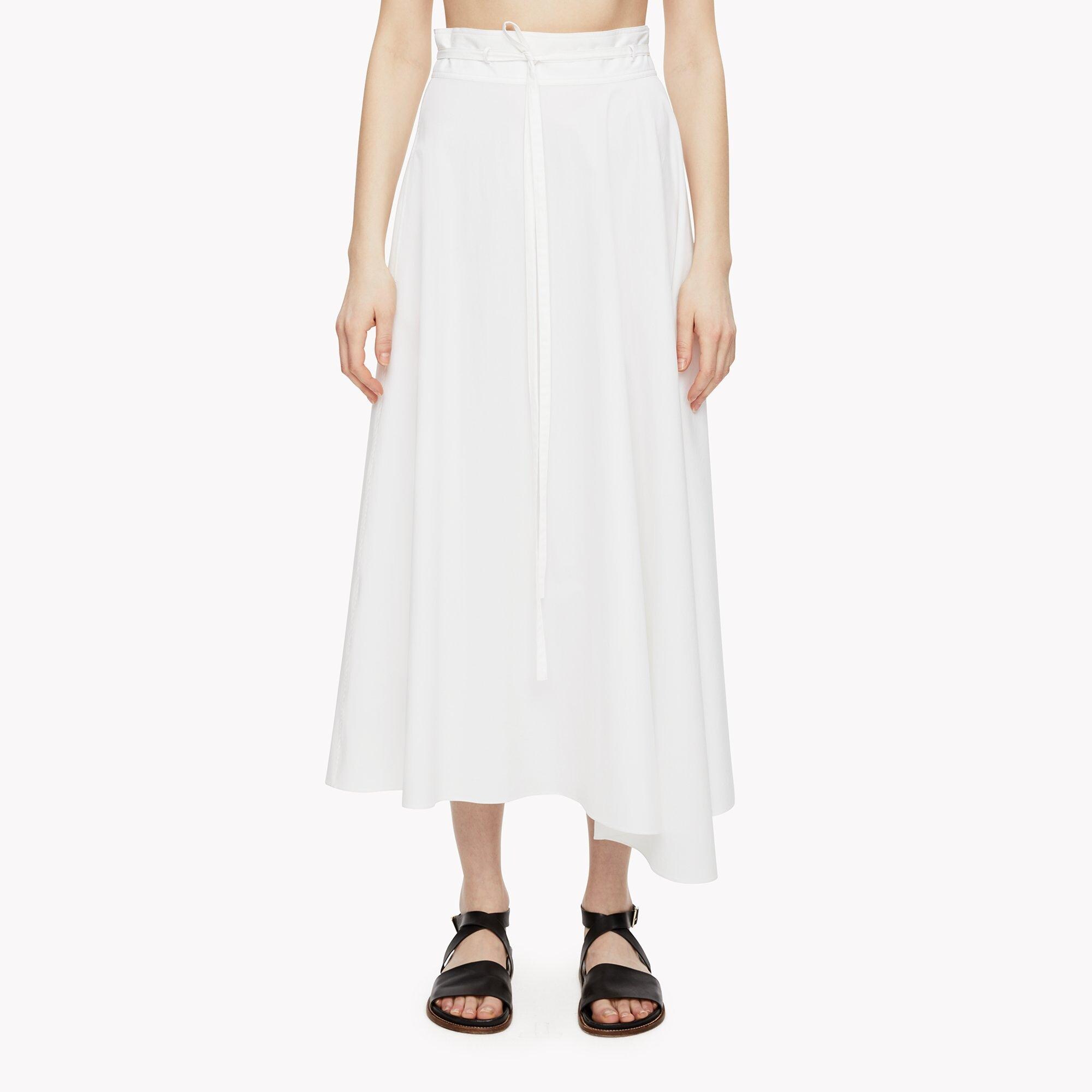 Asymmetric Midi Skirt