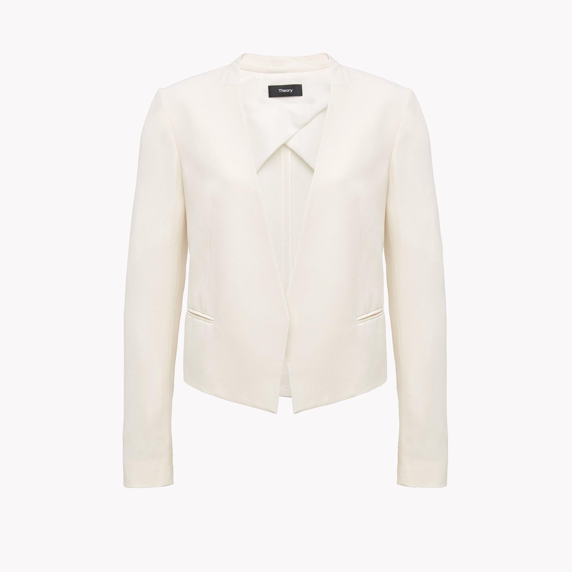 Clean Blazer With Back Buckle