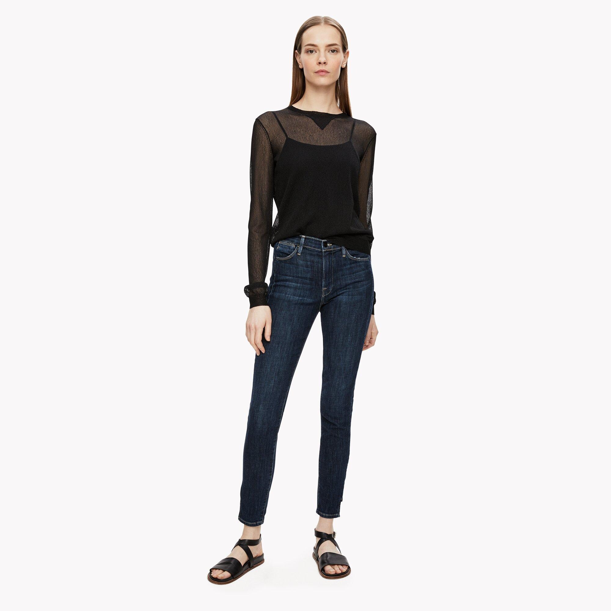 Crimped Knit Pullover