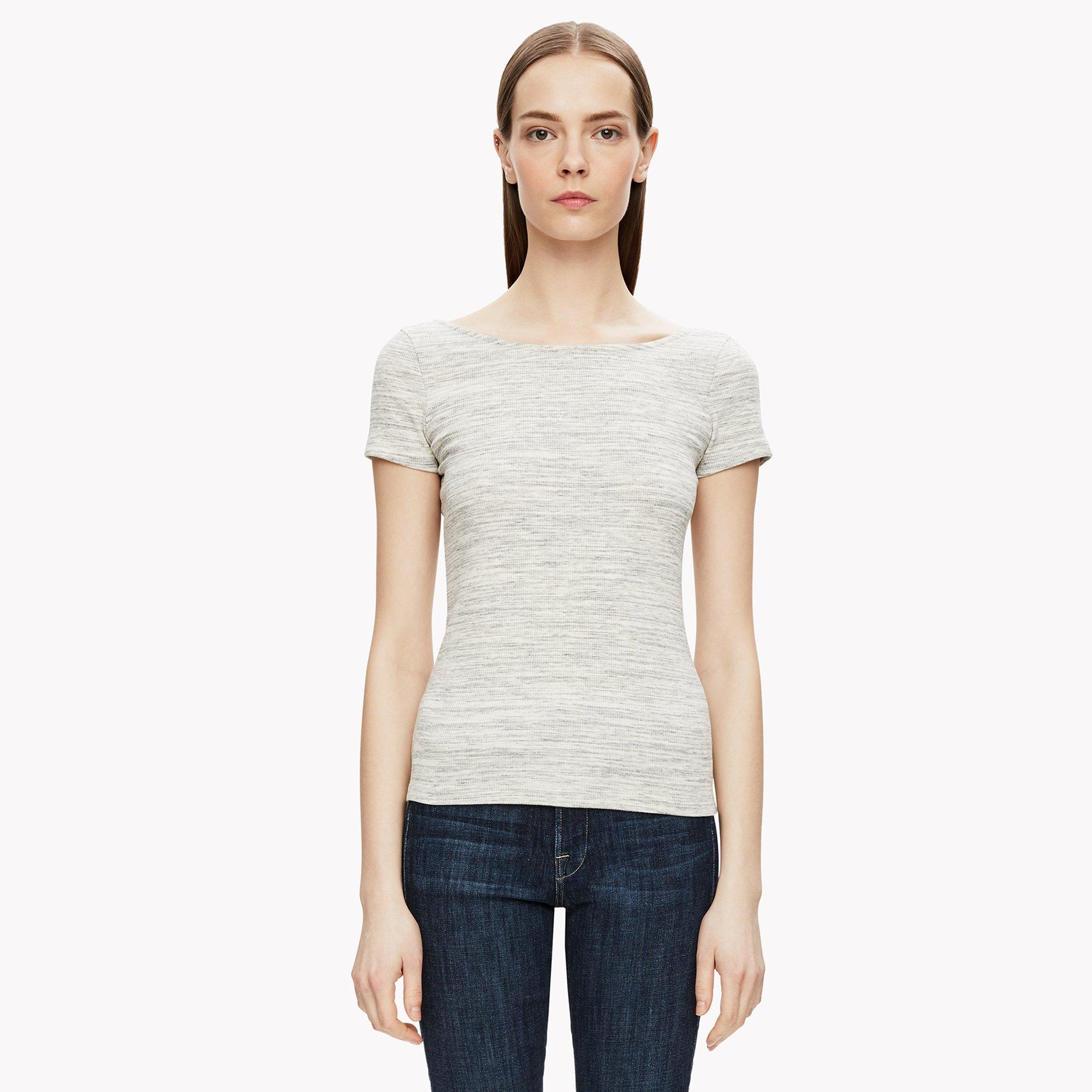Soft Scoop Back Tee