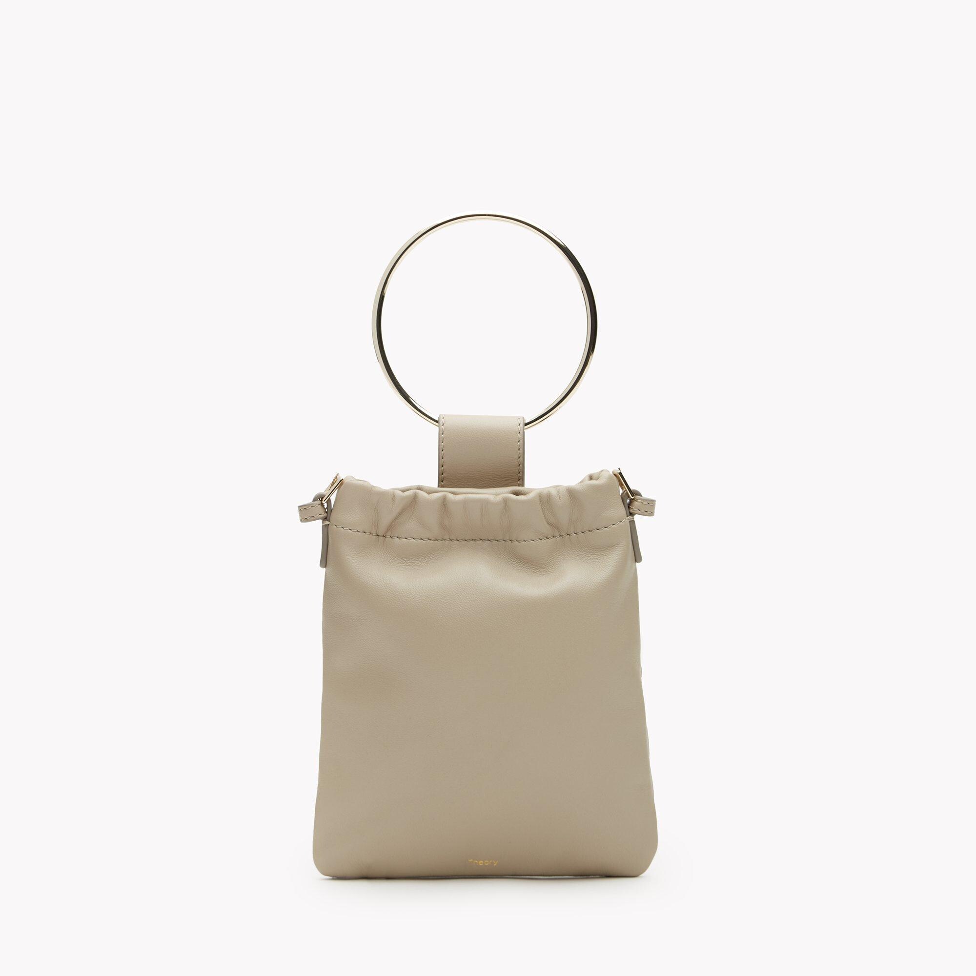 Post Small Soft Pouch in Nappa Leather