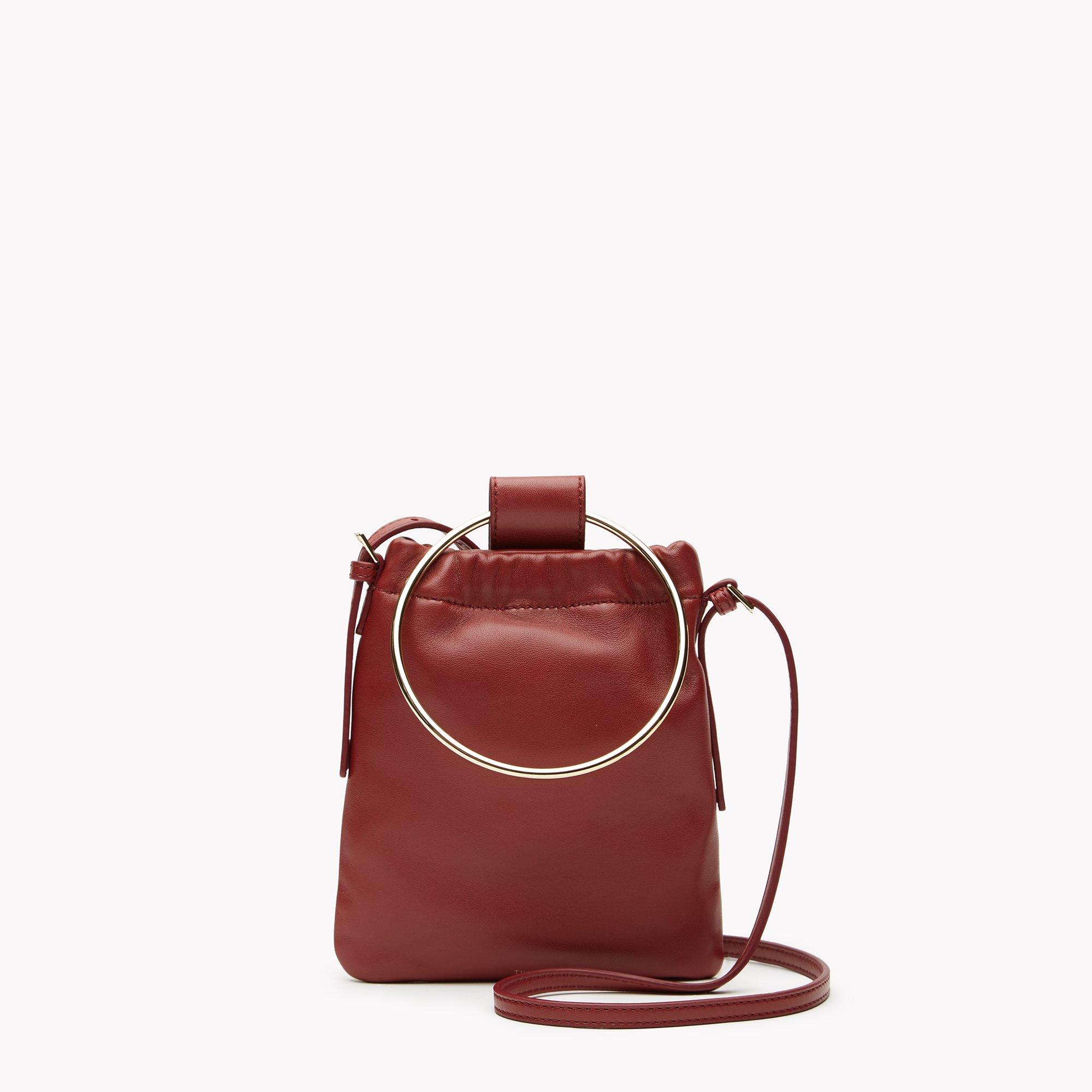 Post Small Soft Pouch in Nappa Leather